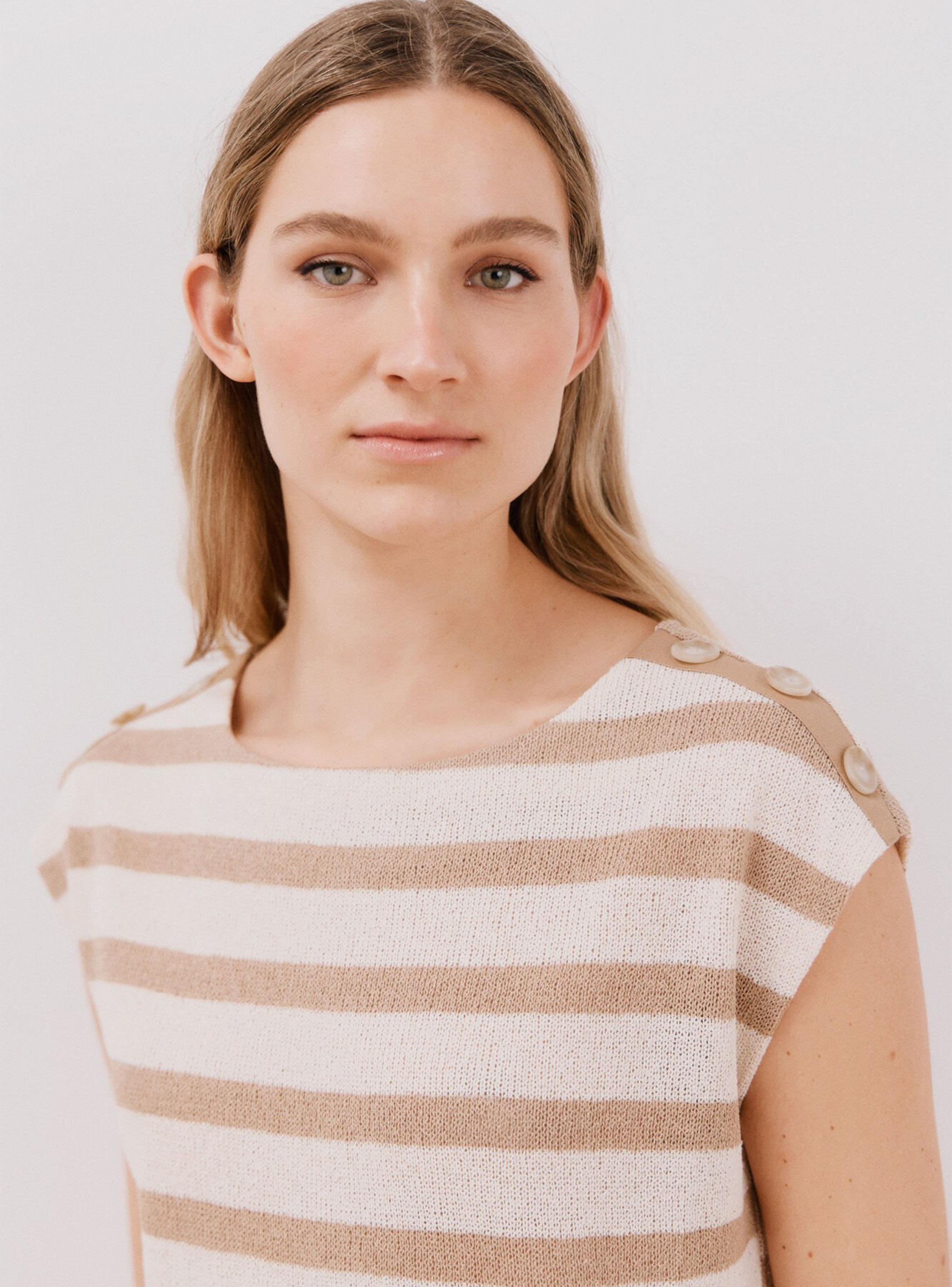 Polera Textura Rayas-3