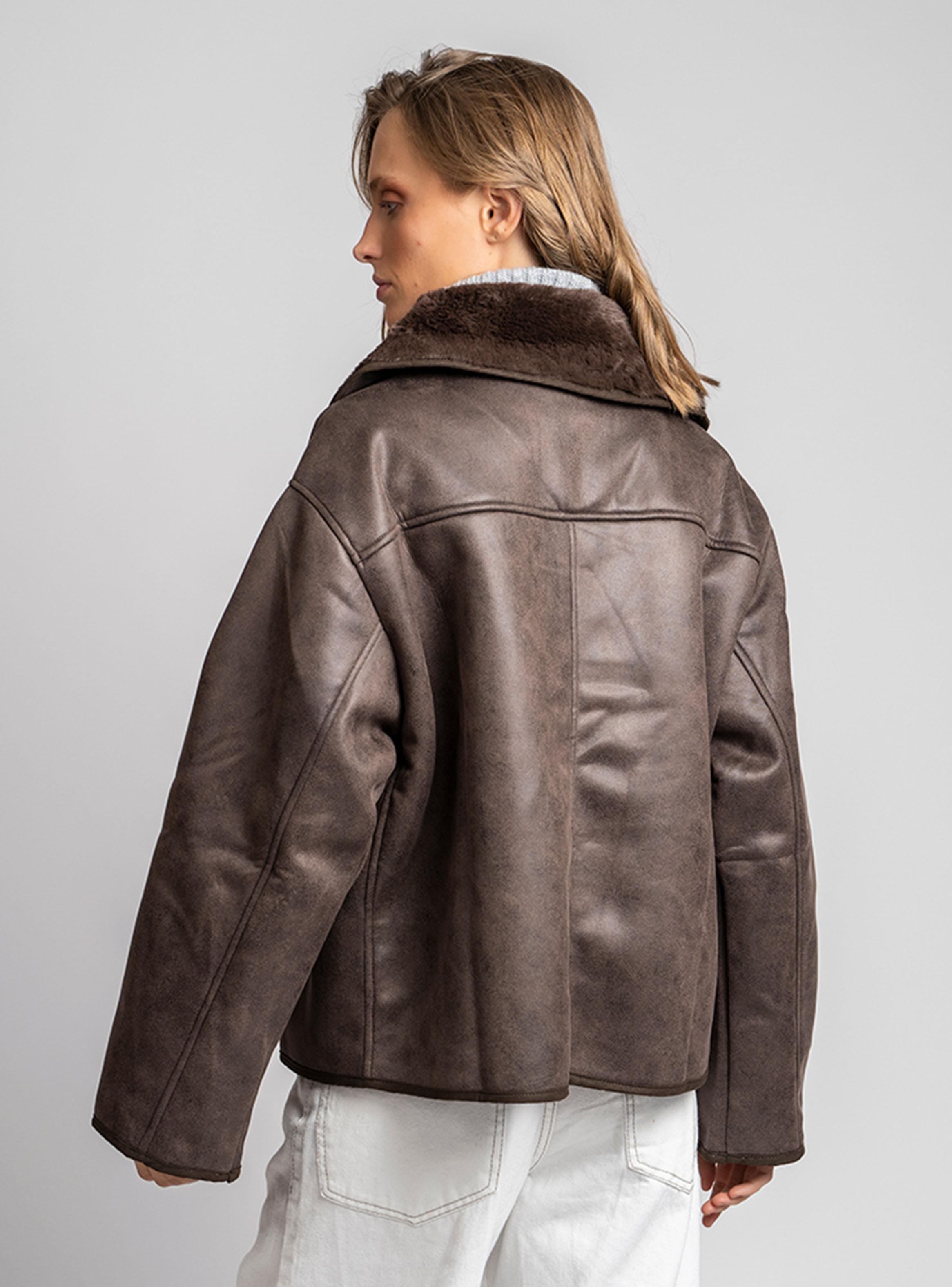 Chaqueta Consu Café-1