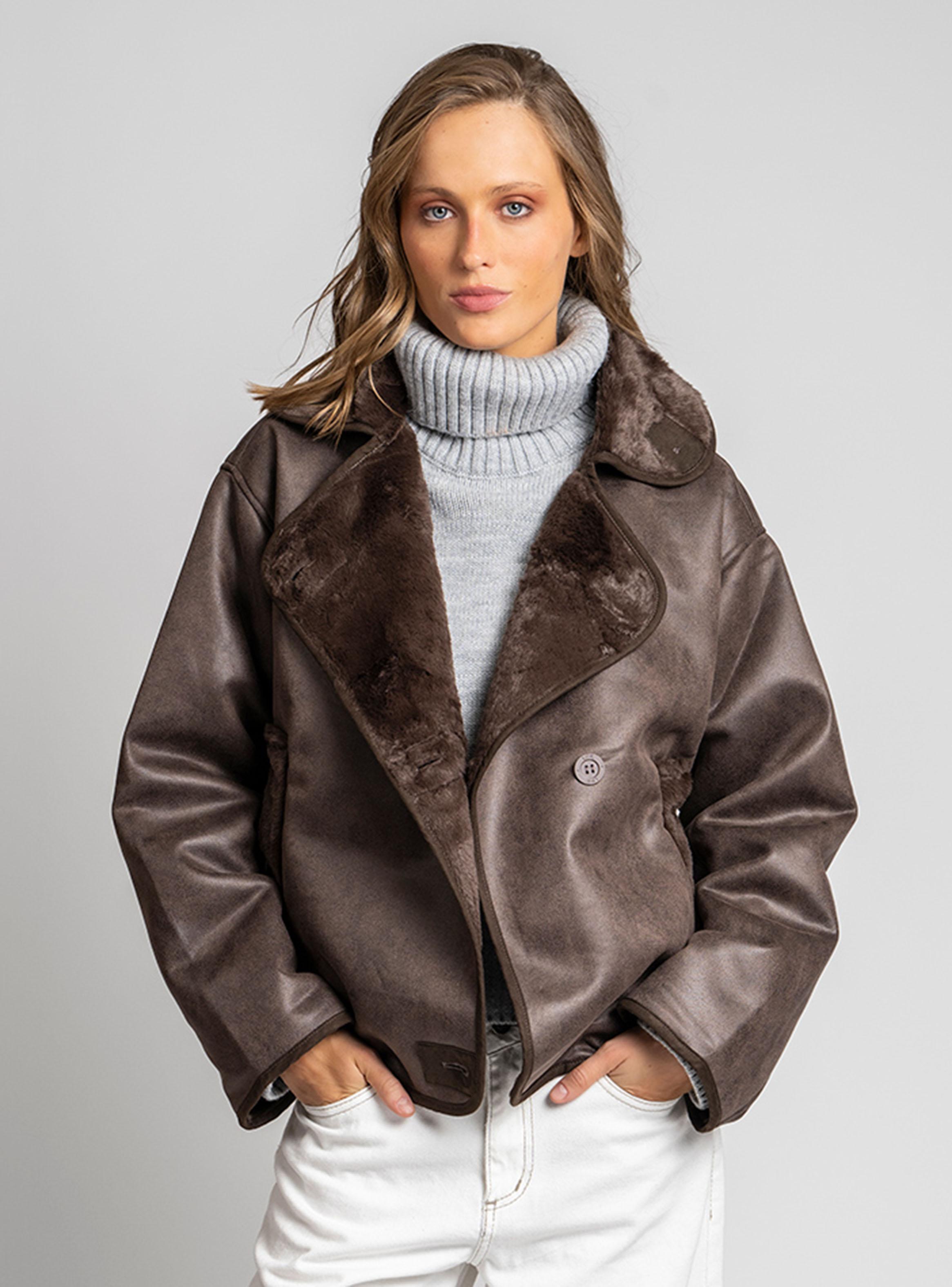 Chaqueta Consu Café-0