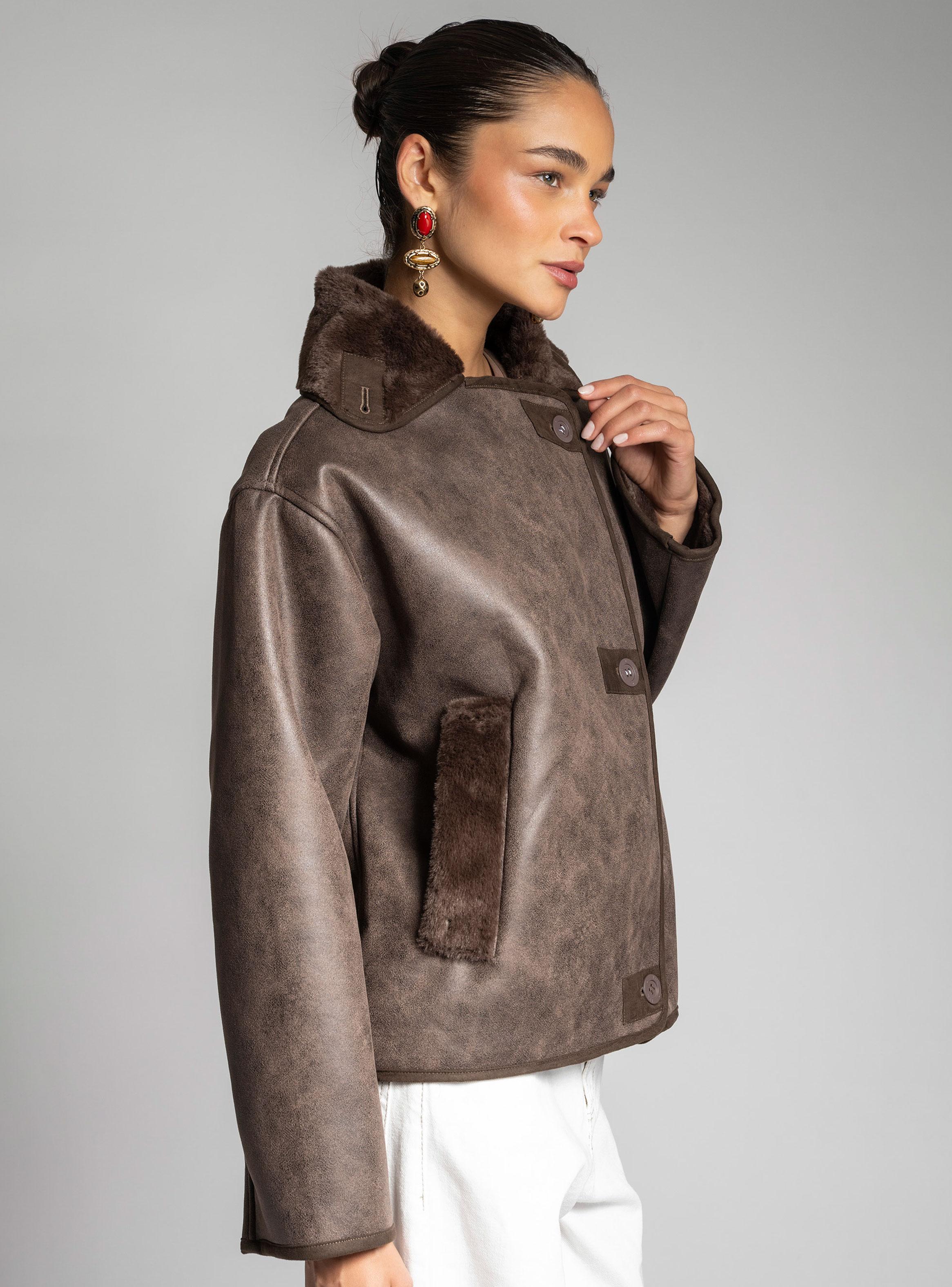 Chaqueta Consu Café-3