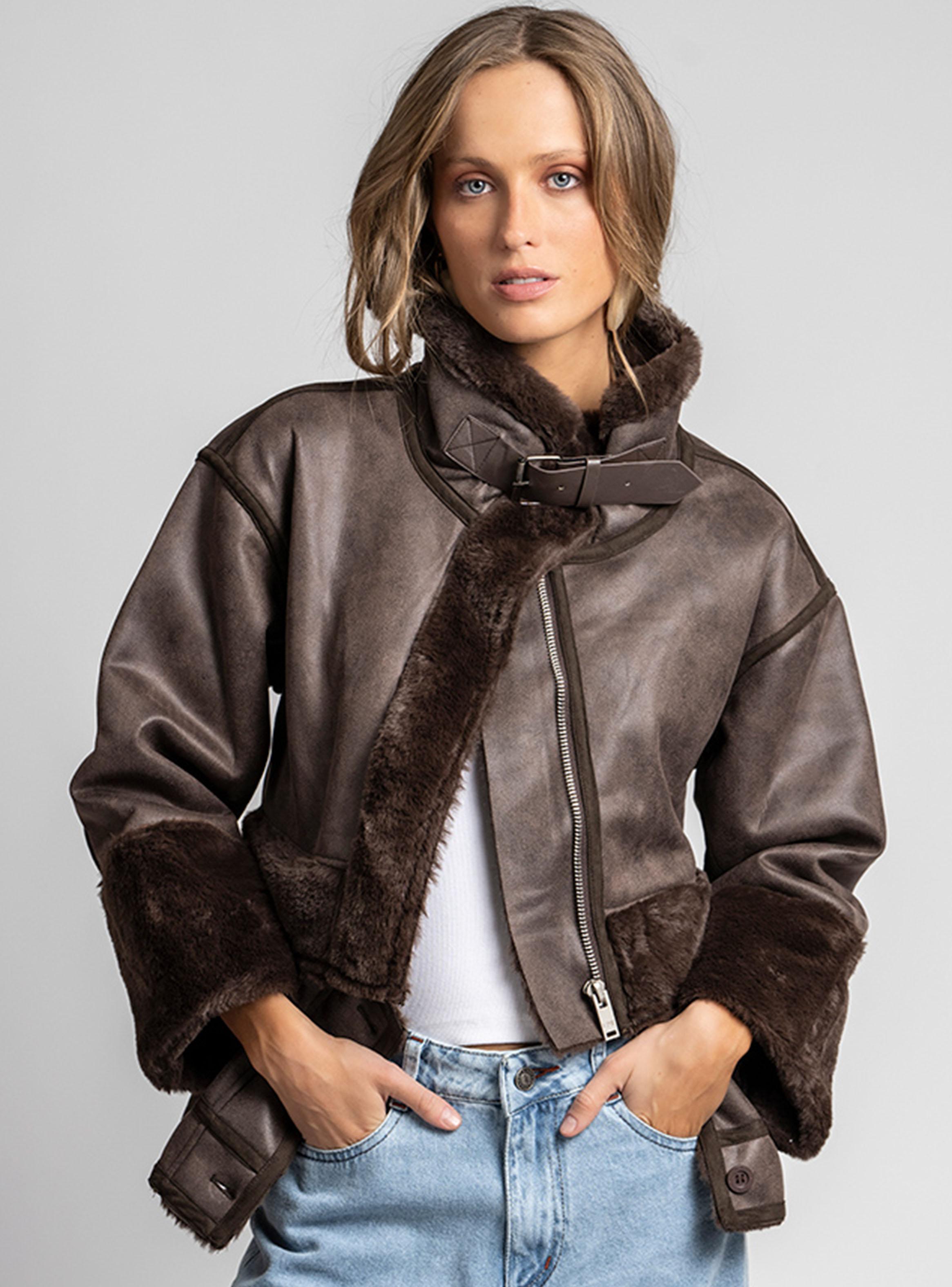 Chaqueta Tita Café-0