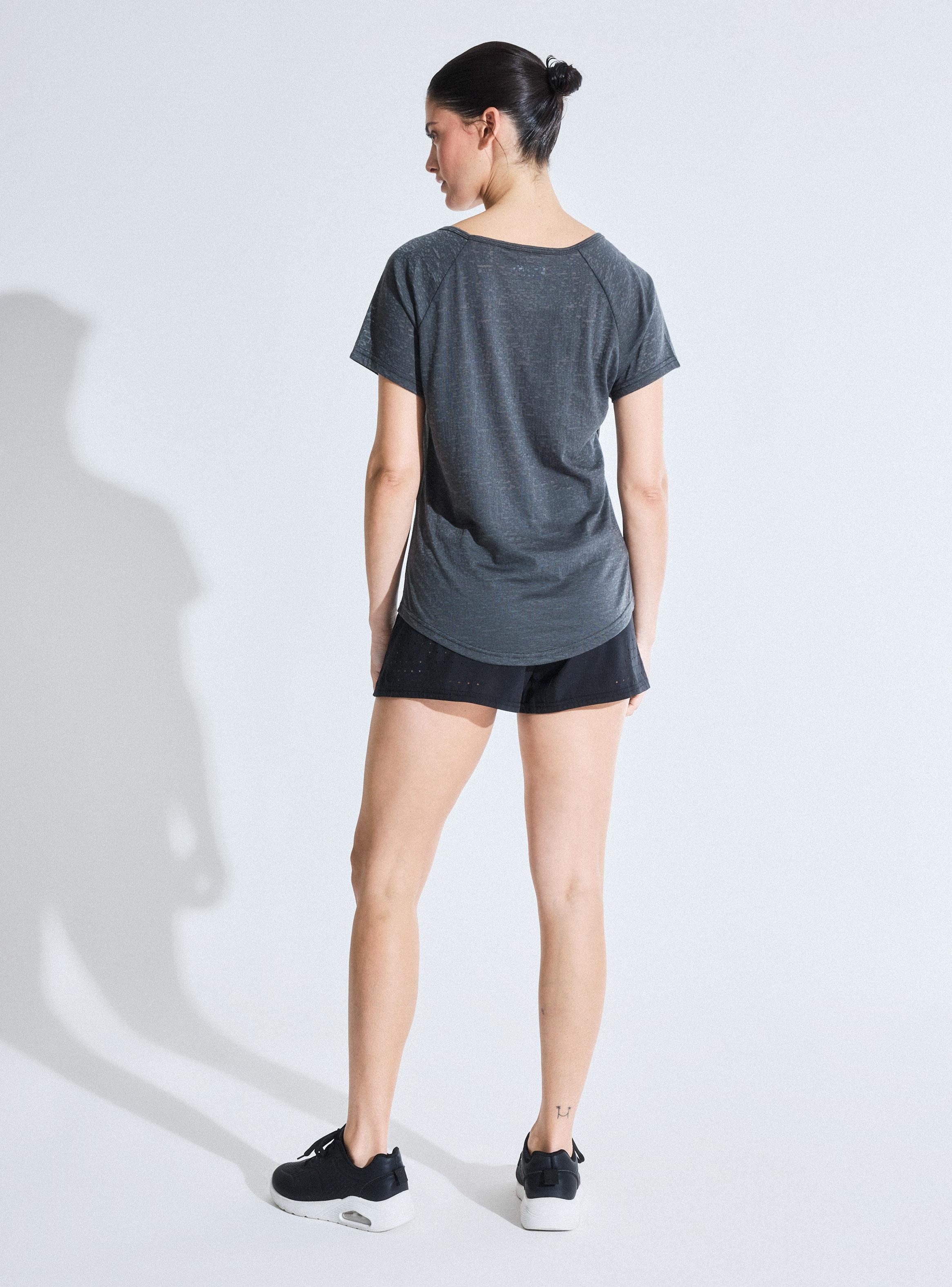 Polera Print Y Corte Curvo-2