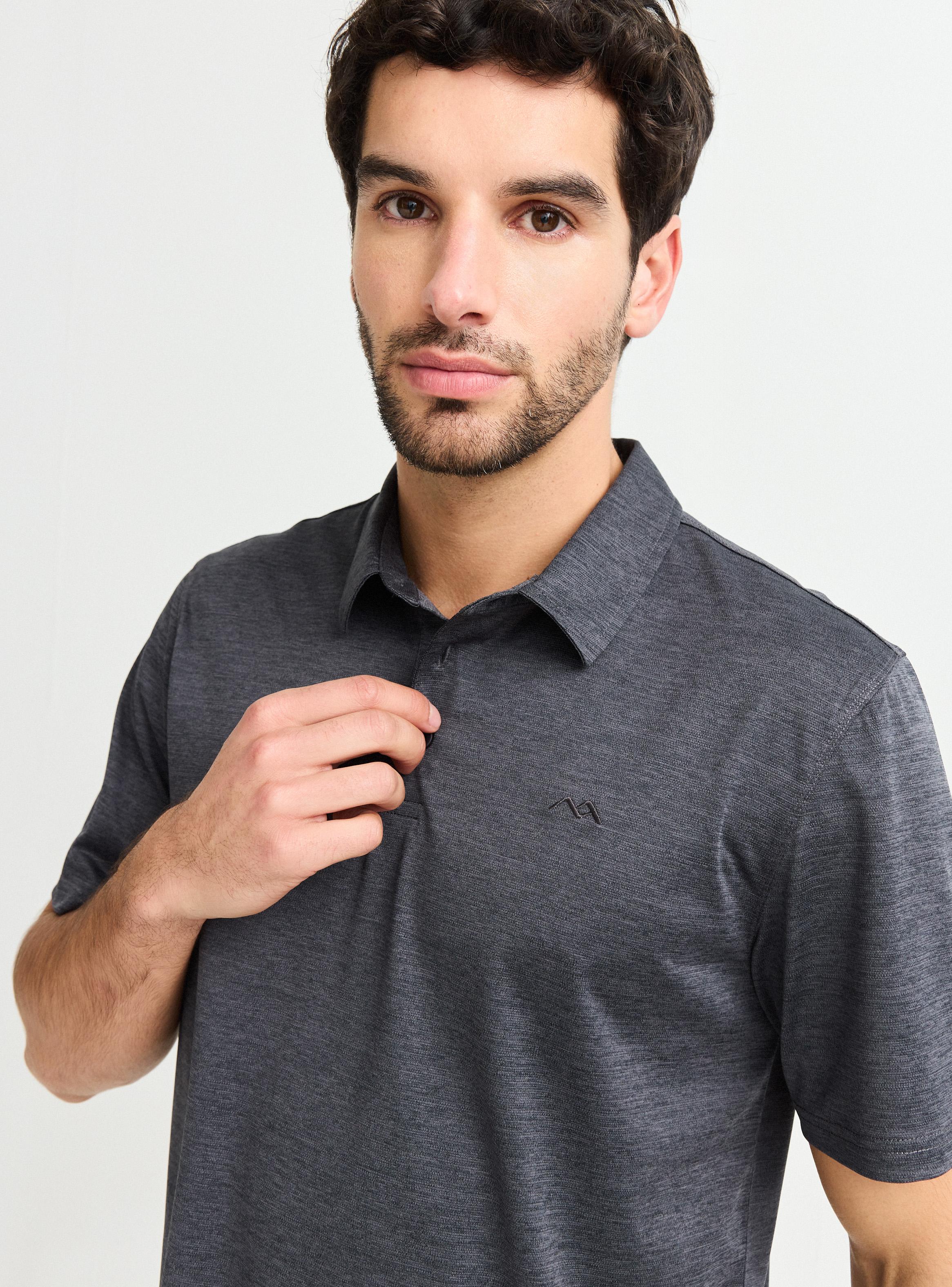 Polera Alldry Cuello Polo Uv-2