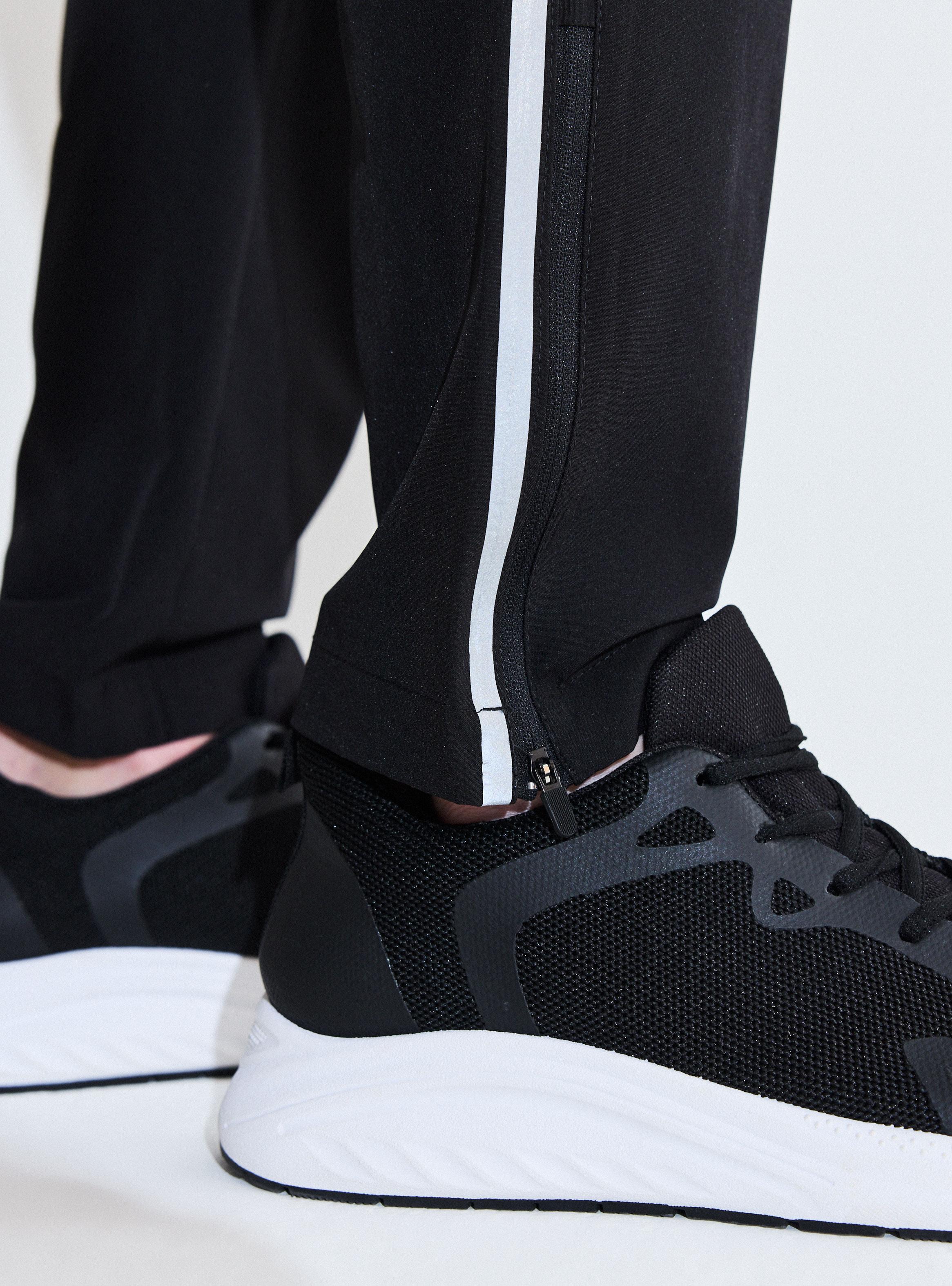 Pantalón Deportivo Bota Recta Con Cierres-3