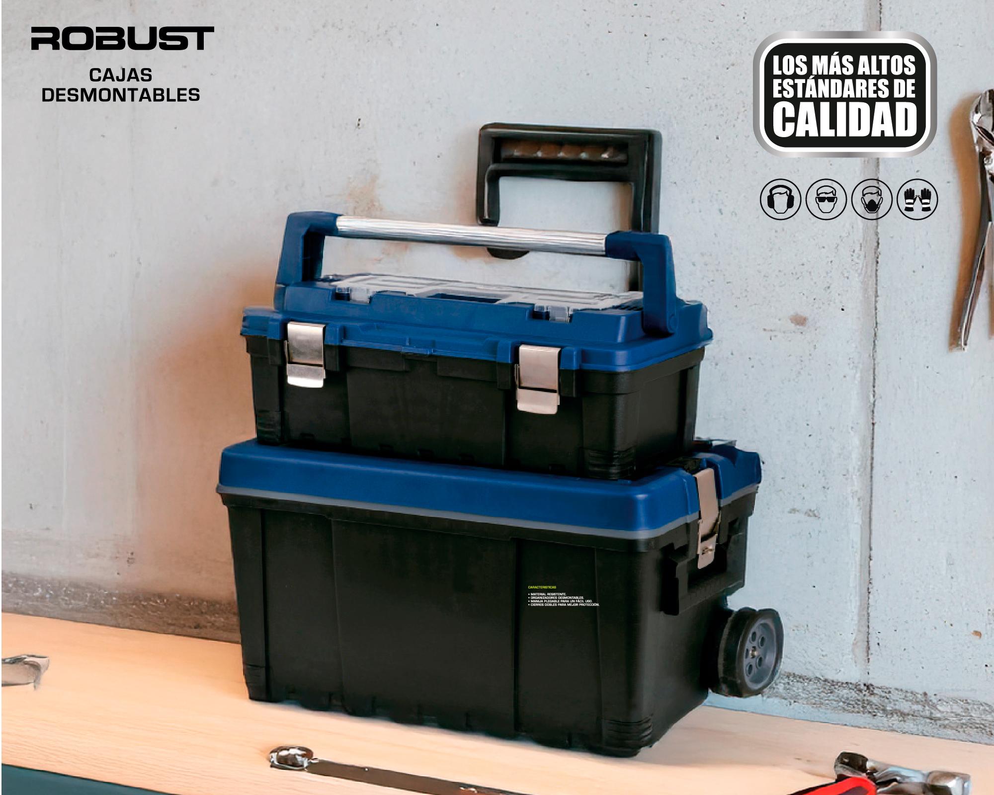 Carro + caja portaherramientas Robust-3