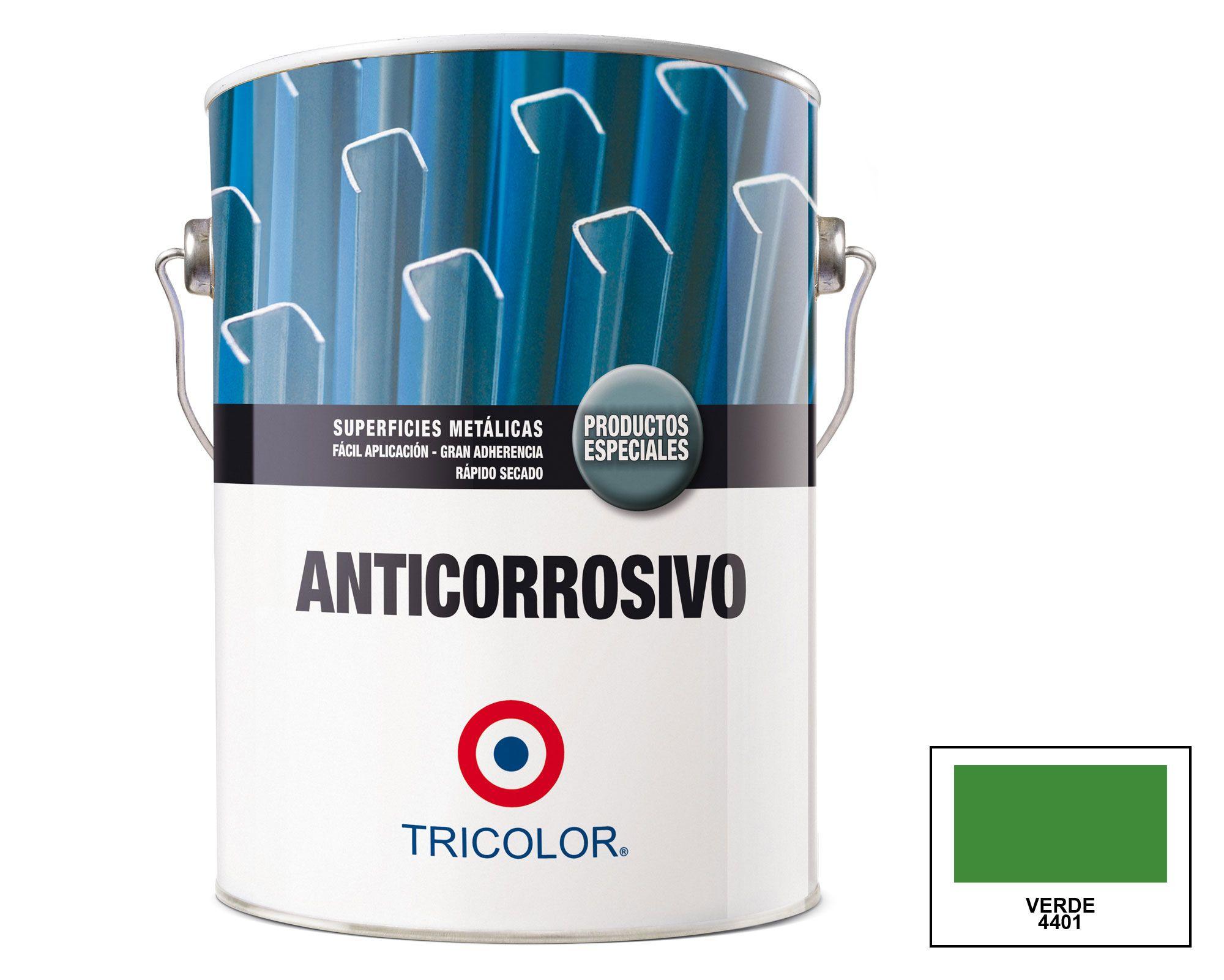 Anticorrosivo 1 galón verde Tricolor-0