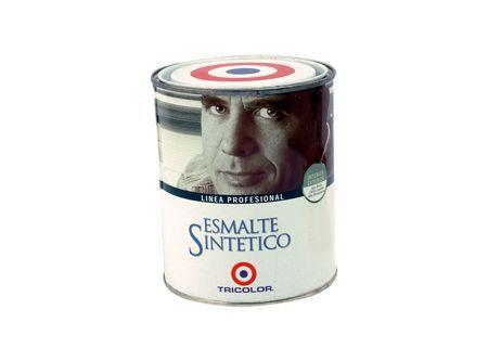 Esmalte sintético 1/4 galón Profesional mandarín brillante Tricolor-0
