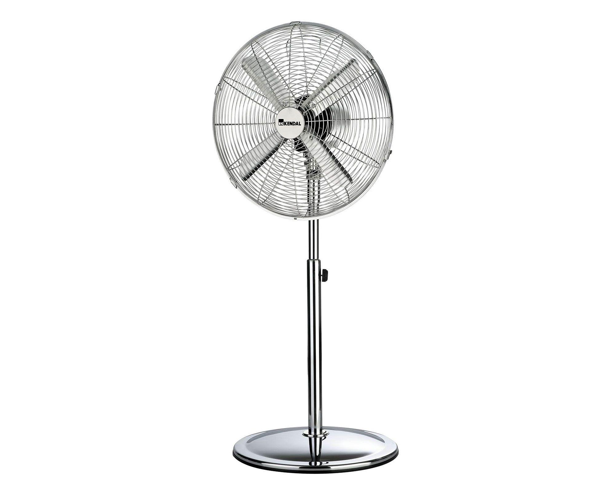 Ventilador pedestal 16'' ZF-1616- II cromado Kendal-0