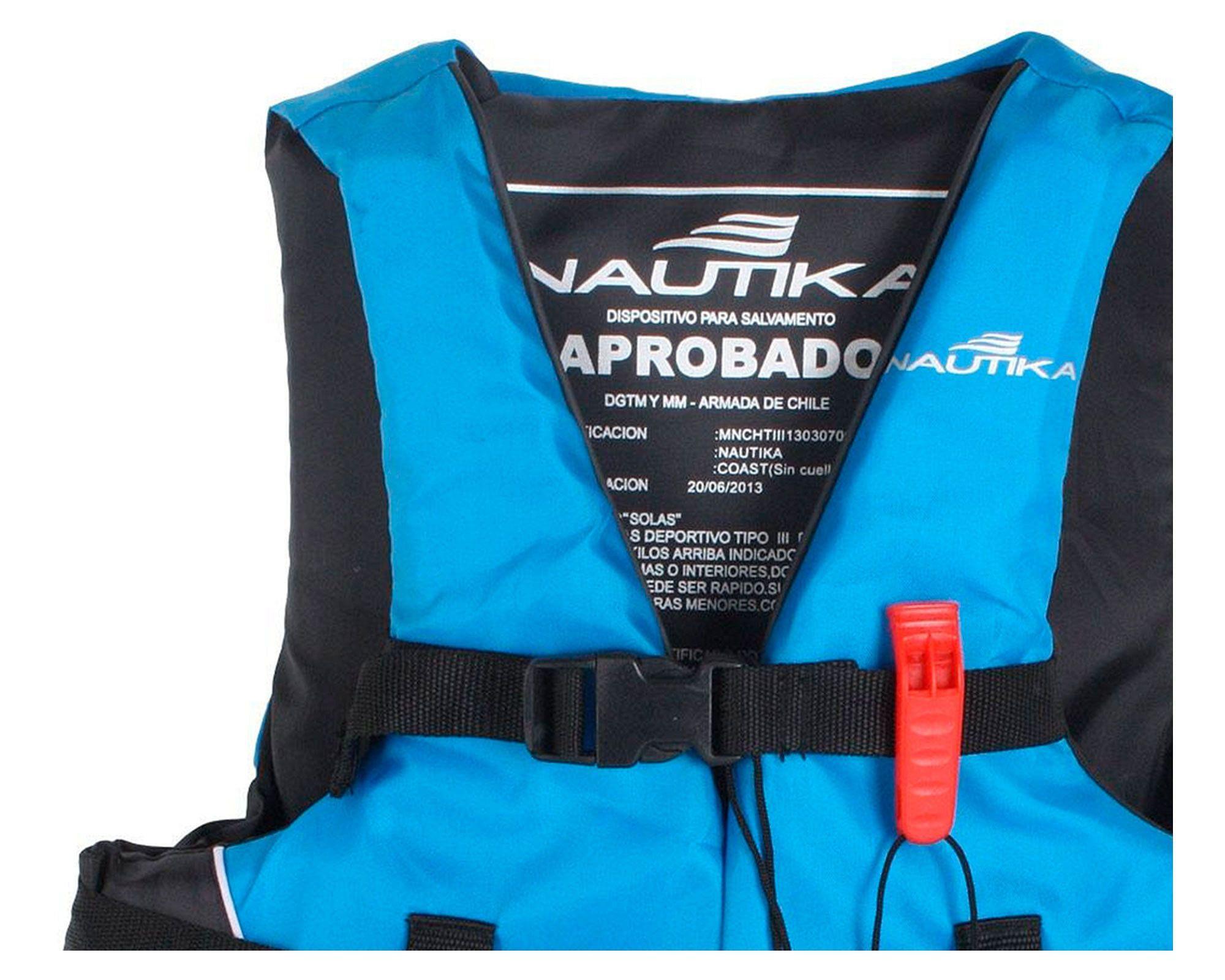Chaleco salvavidas coast 10 kilos Nautika-4
