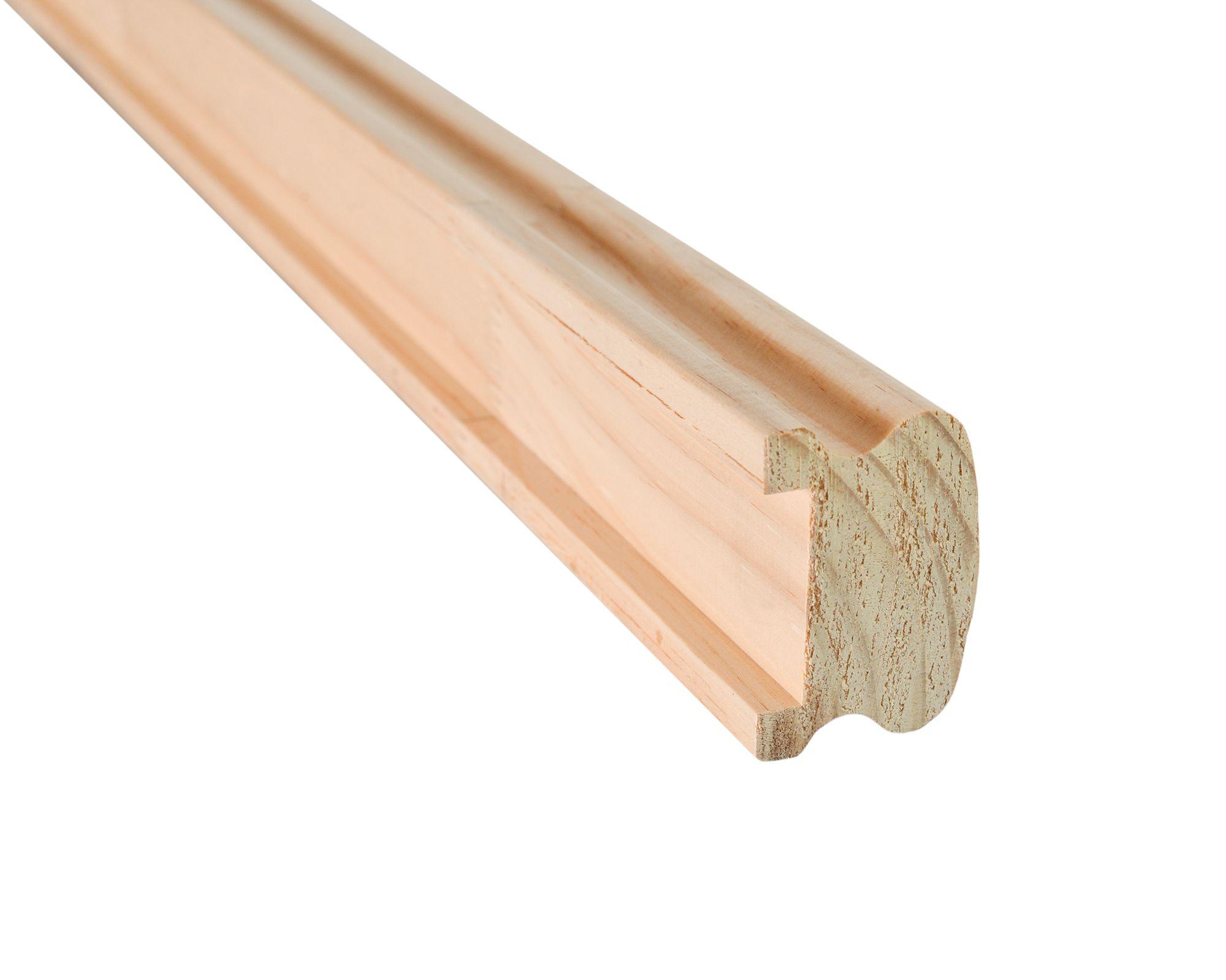 Pasamano Pino Radiata 45x65x1500 mm-2