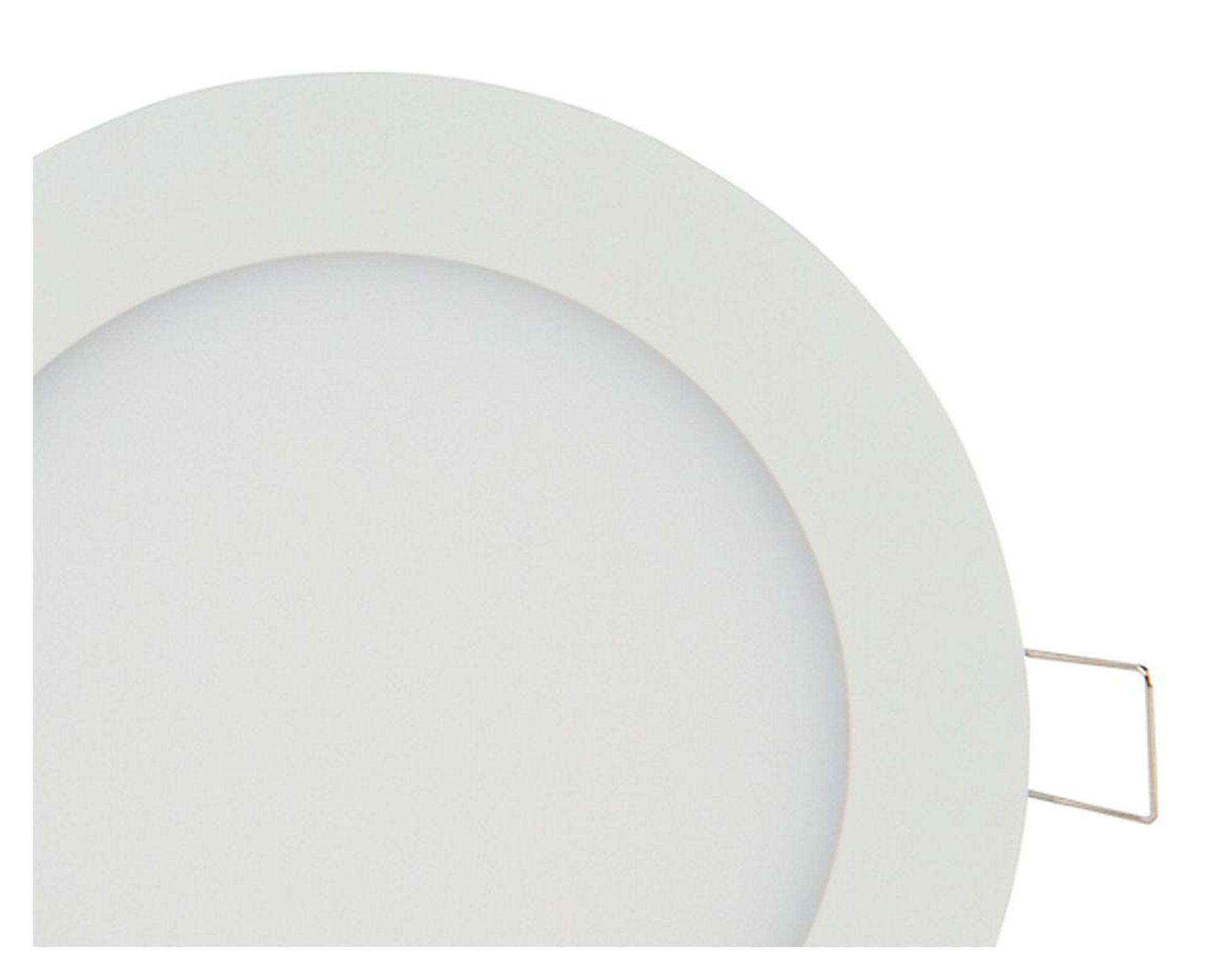 Foco panel LED Embutido Redondo 1 Luz E27 11W-1