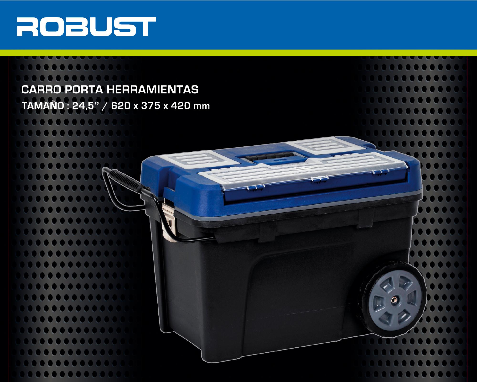 Carro porta herramientas con ruedas Robust-2