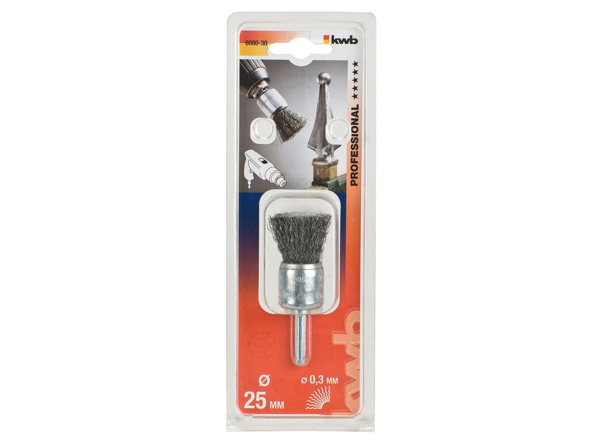 Grata copa metal 25 mm 608030 KWB-2