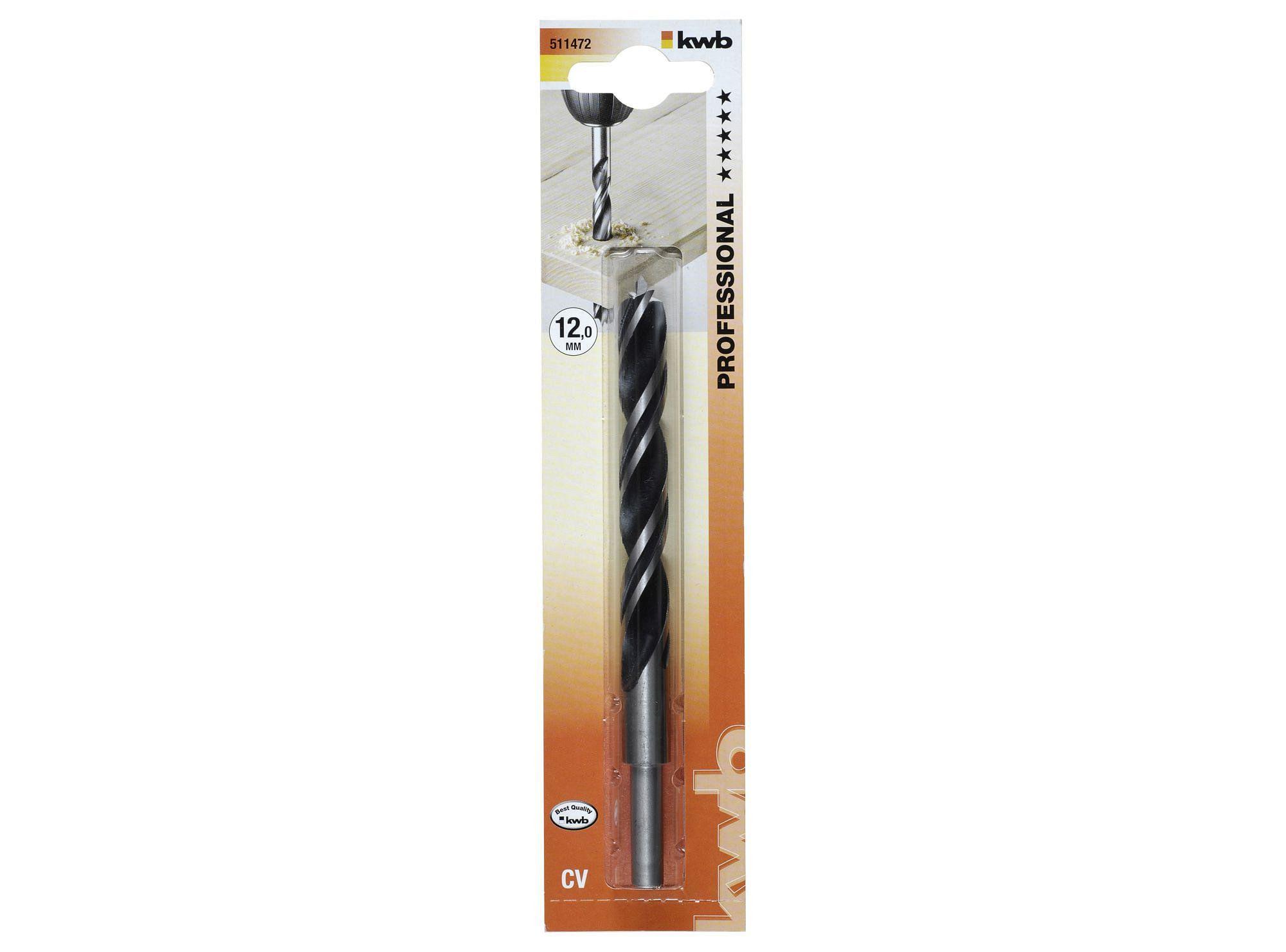 Broca para madera 12 mm 511472 KWB-2