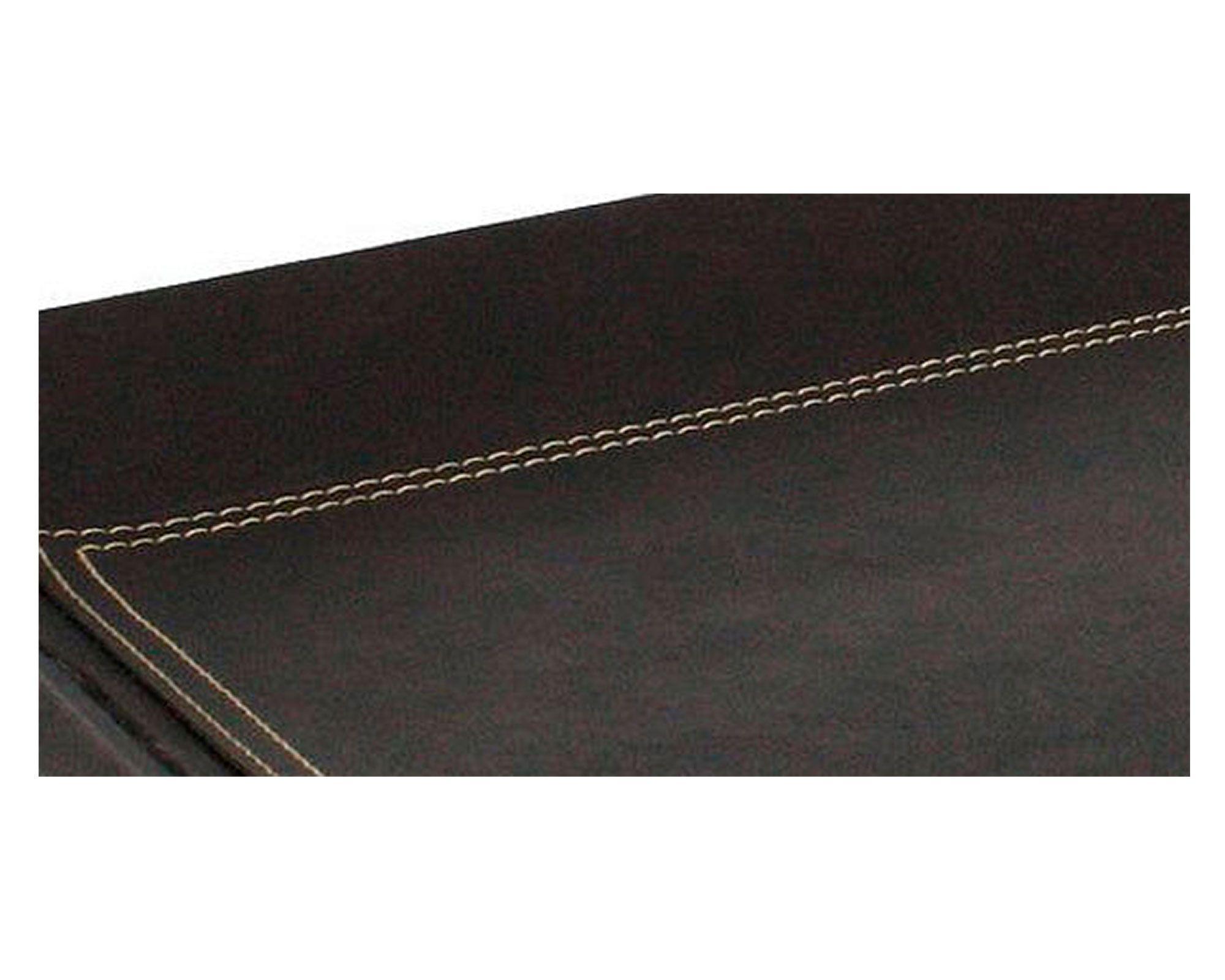 Bandeja 39x49 cm ecocuero café Piumino-1