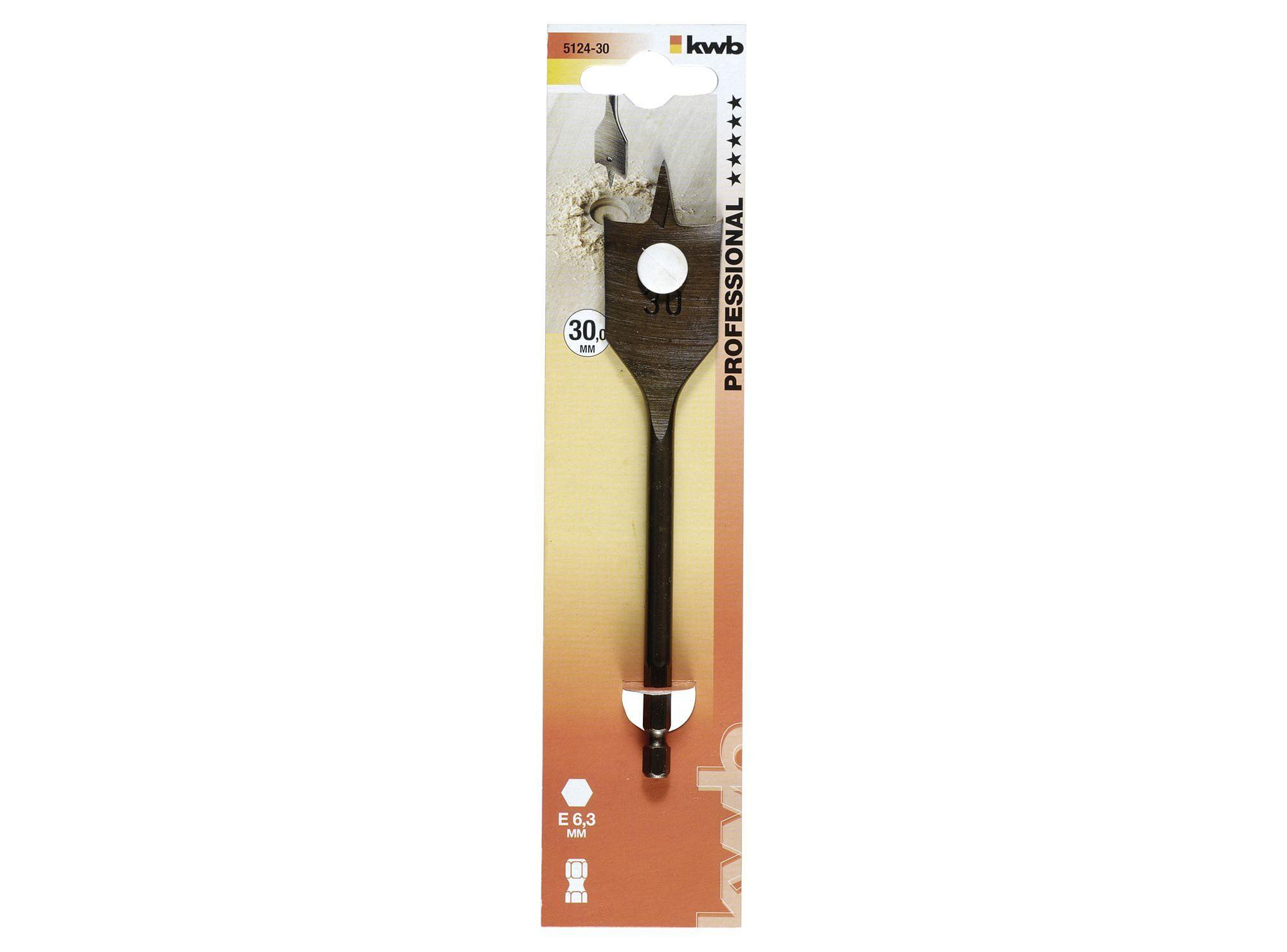 Broca paleta 30 mm 512430 KWB-2