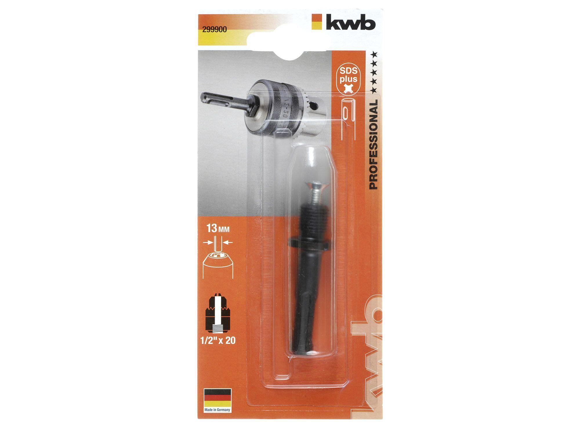 Adaptador para sds plus a mandril 13 mm 299900 KWB-1
