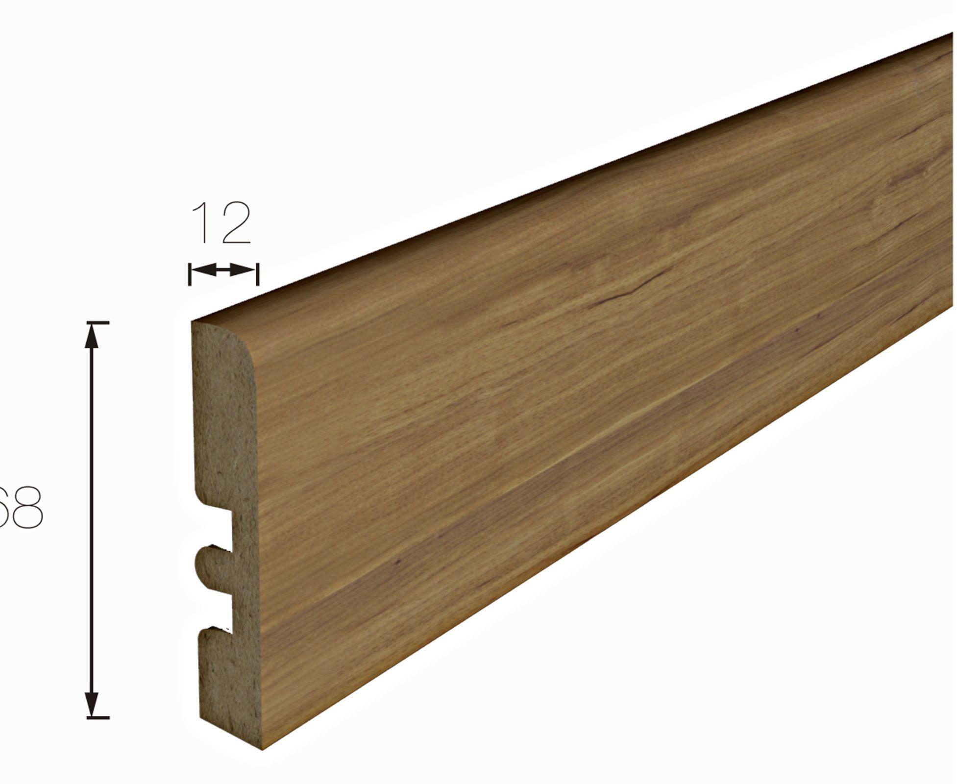 Guardapolvo MDF 2400mm Merbau brillo Funktion-1