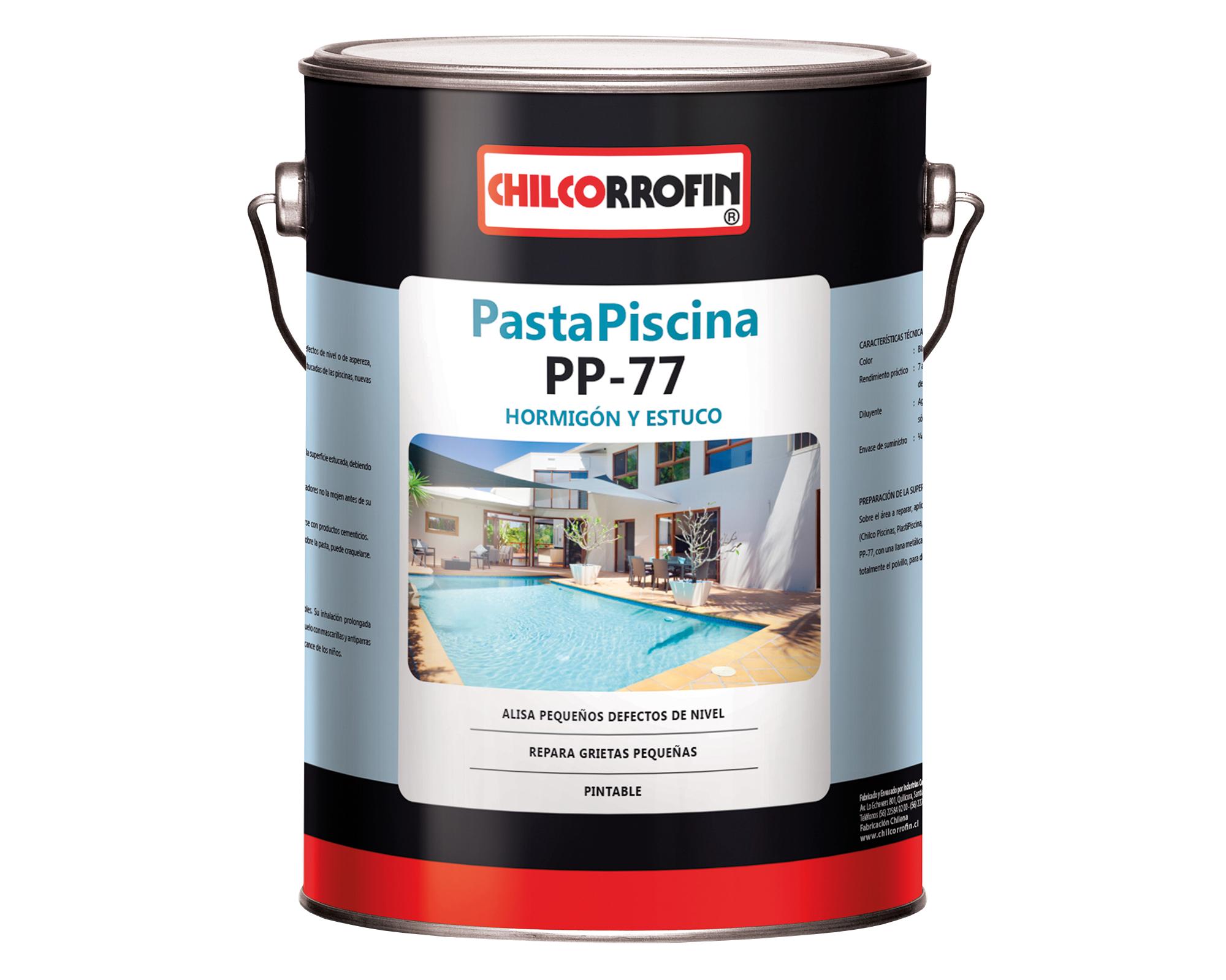 Pasta piscina 7 kg PP-77 blanco Chilcorrofin-0
