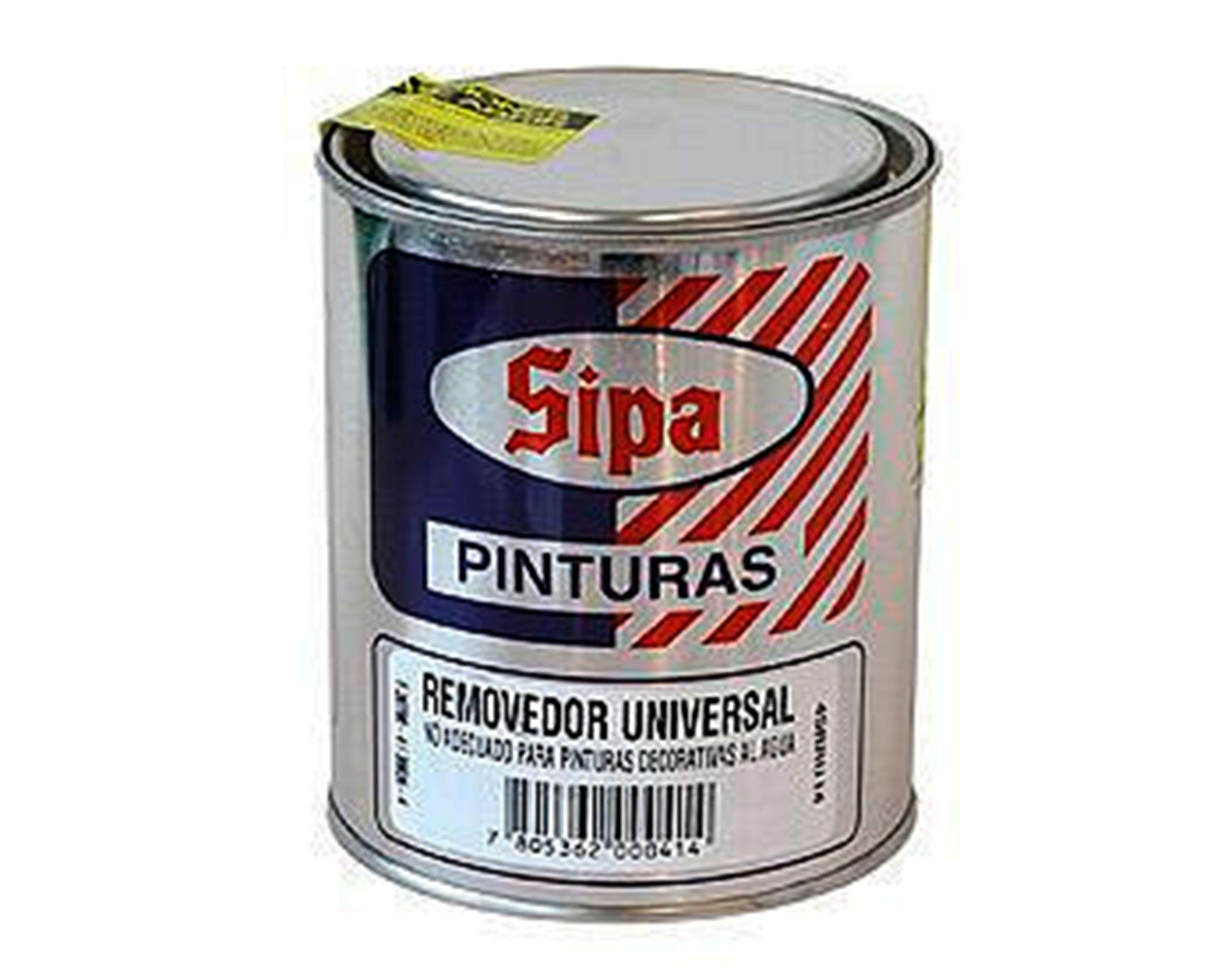 Removedor pinturas 1/4 galón Universal transparente Sipa-0
