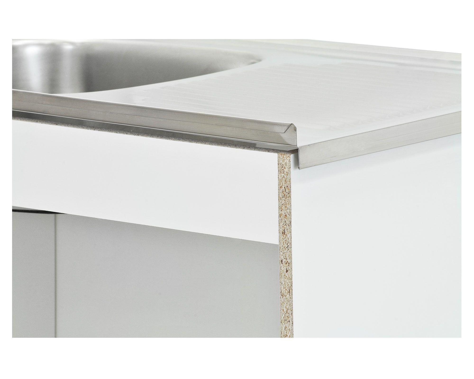 Mueble base lavaplatos EI 3 puertas 1 cajón blanco Mobikit-2