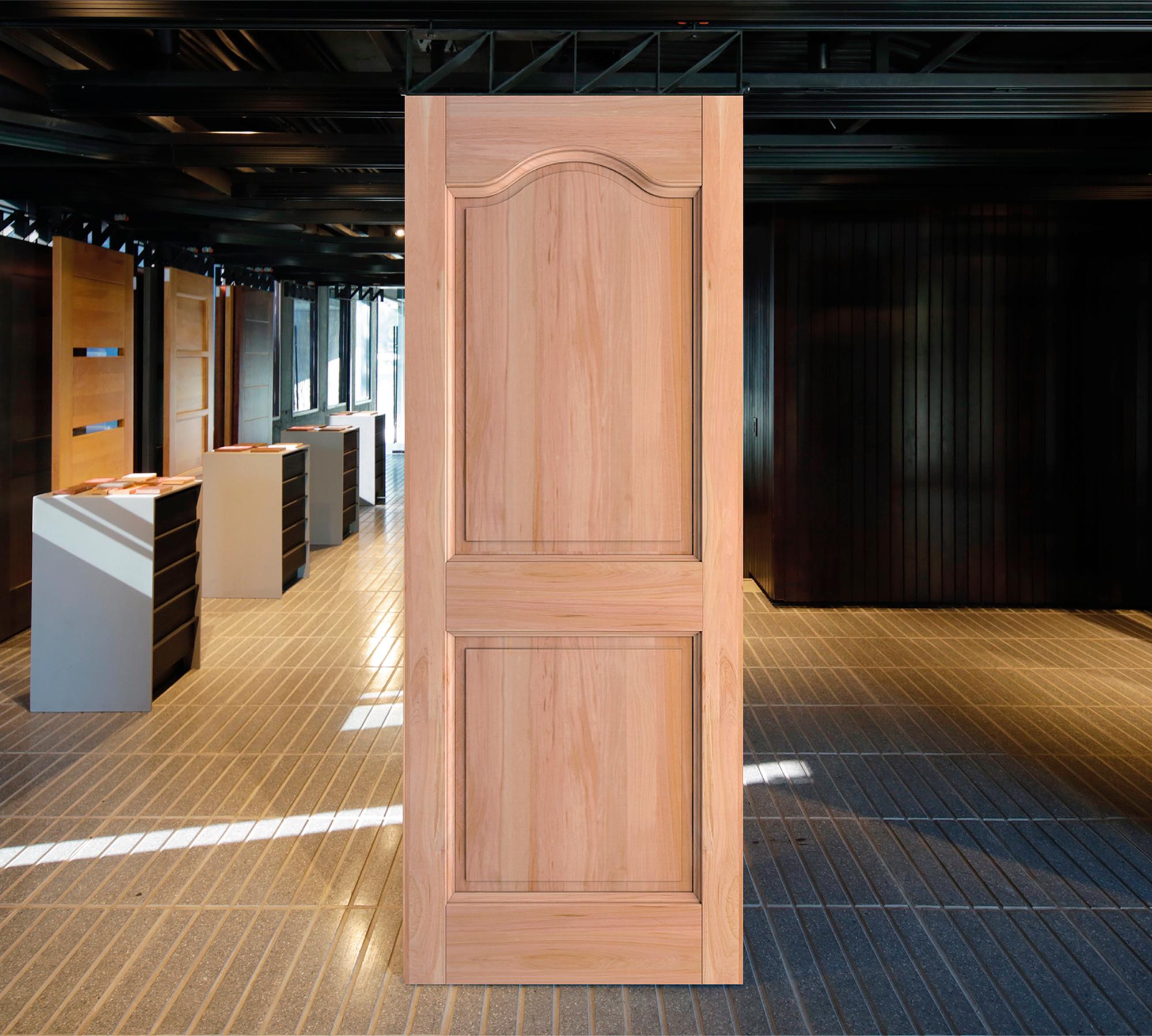 Puerta de lenga Colonial 44 mm 90x210 cm-2