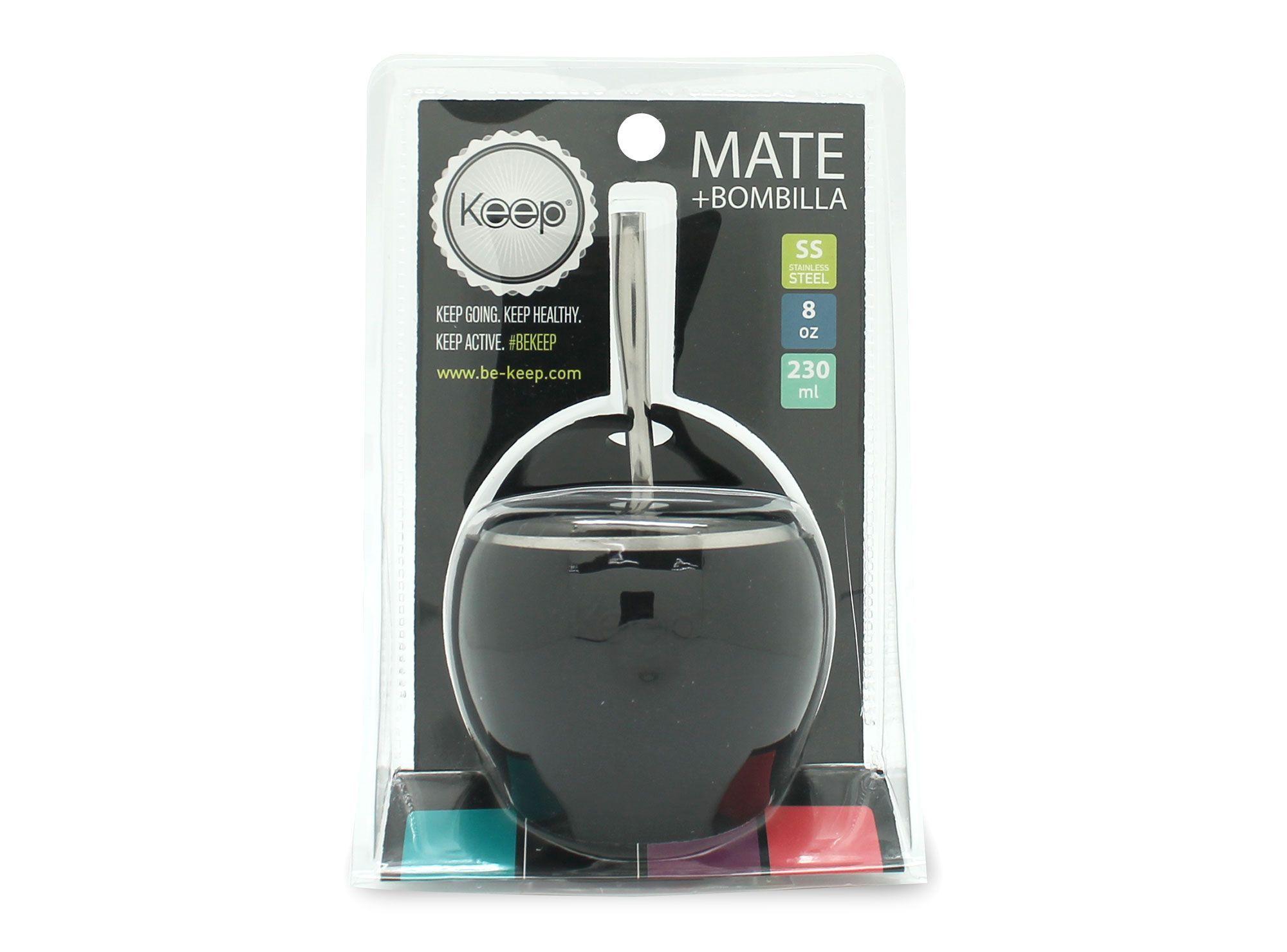 Mate 230 ml + bombilla Keep-2