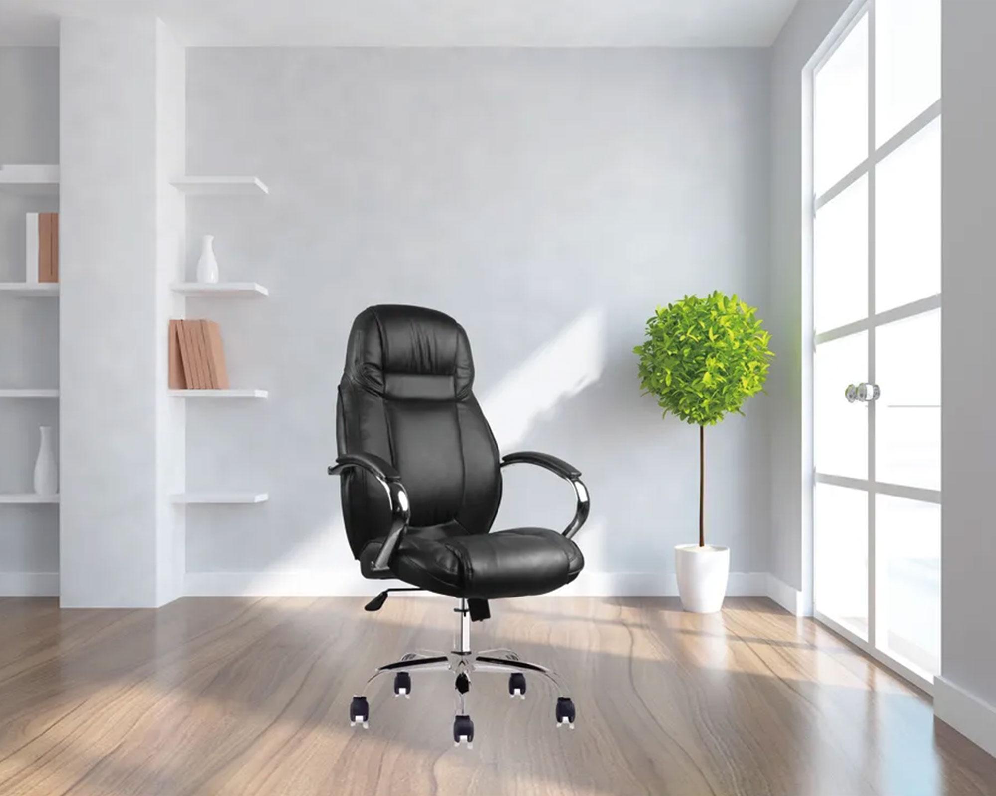 Silla de escritorio ejecutiva 6366 negro M+Design-3