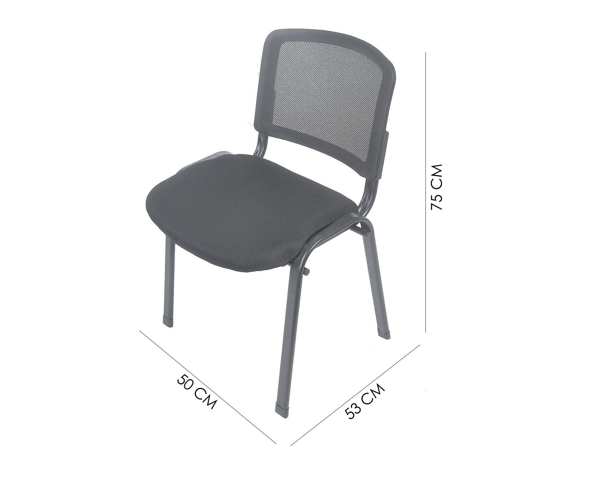 Silla malla 3003 negro M+Design-2