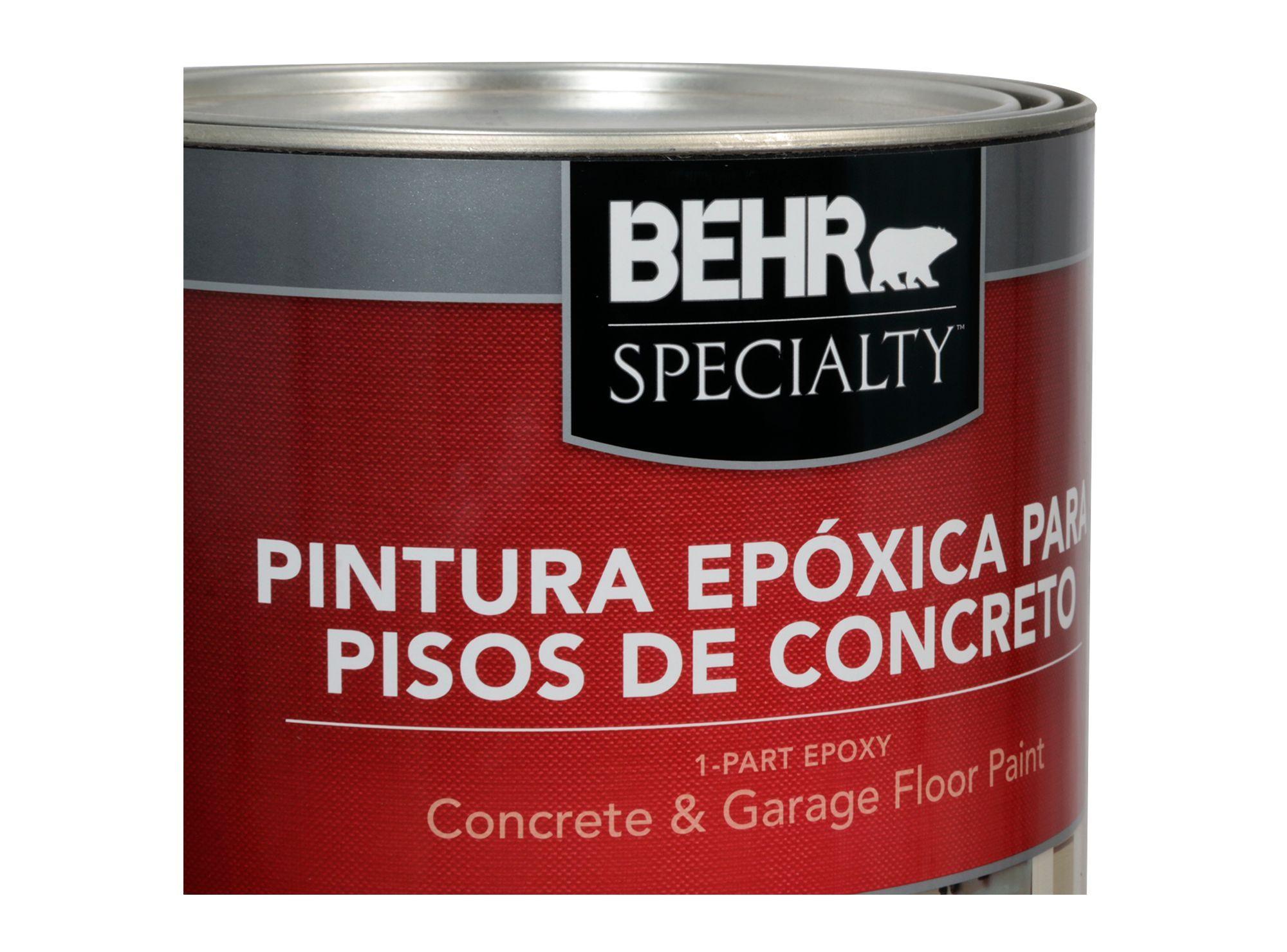 Pintura epóxica piso 1 galón Specialty base oscura satín Behr-2