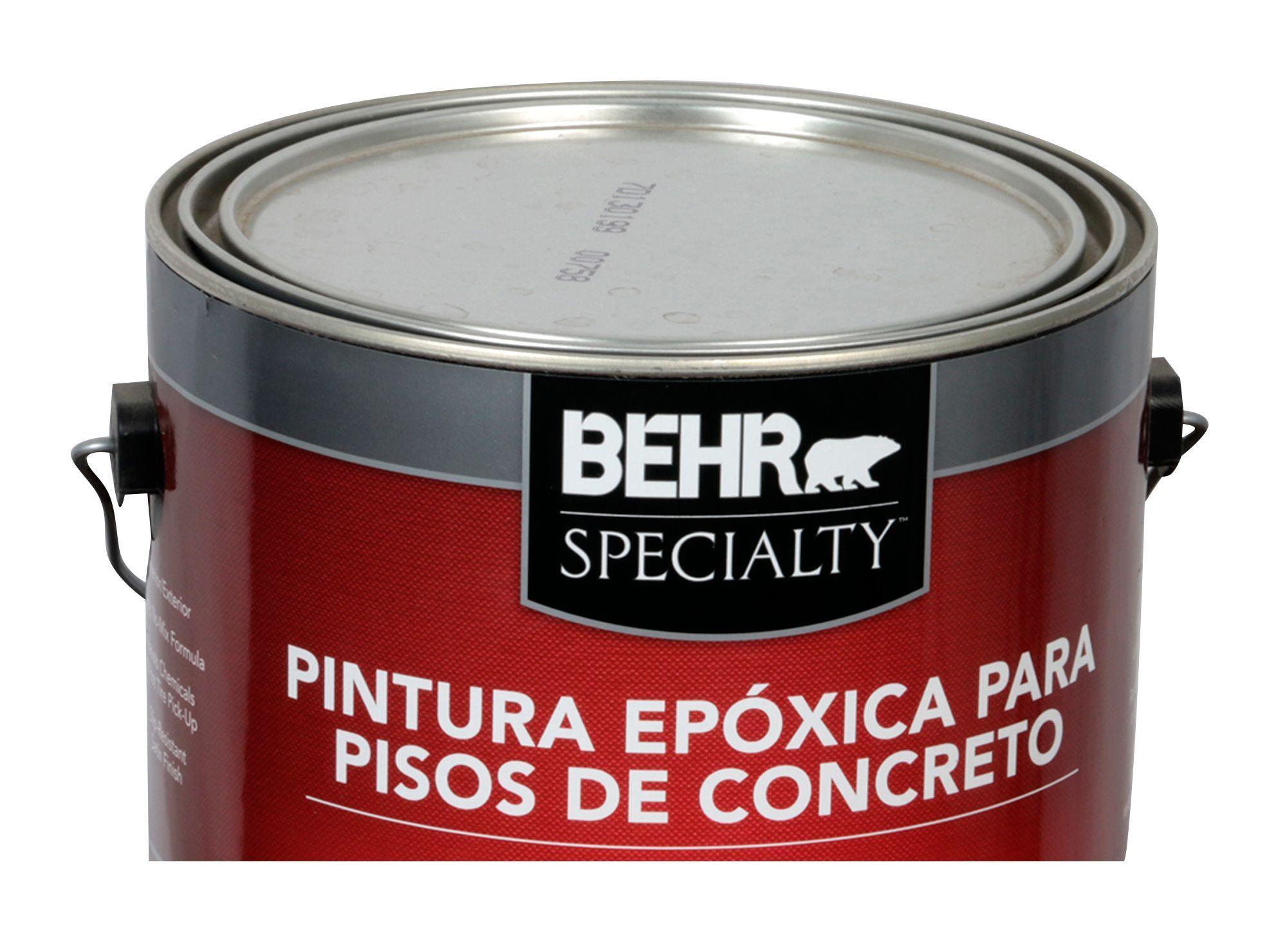 Pintura epóxica piso 1 galón Specialty base oscura satín Behr-1