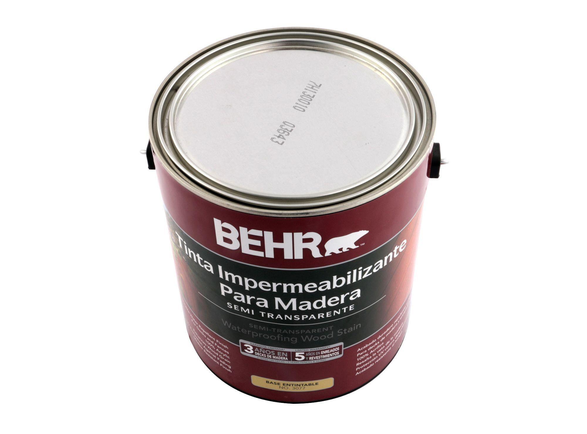 Protector de madera 1 galón semi transparente Behr-2