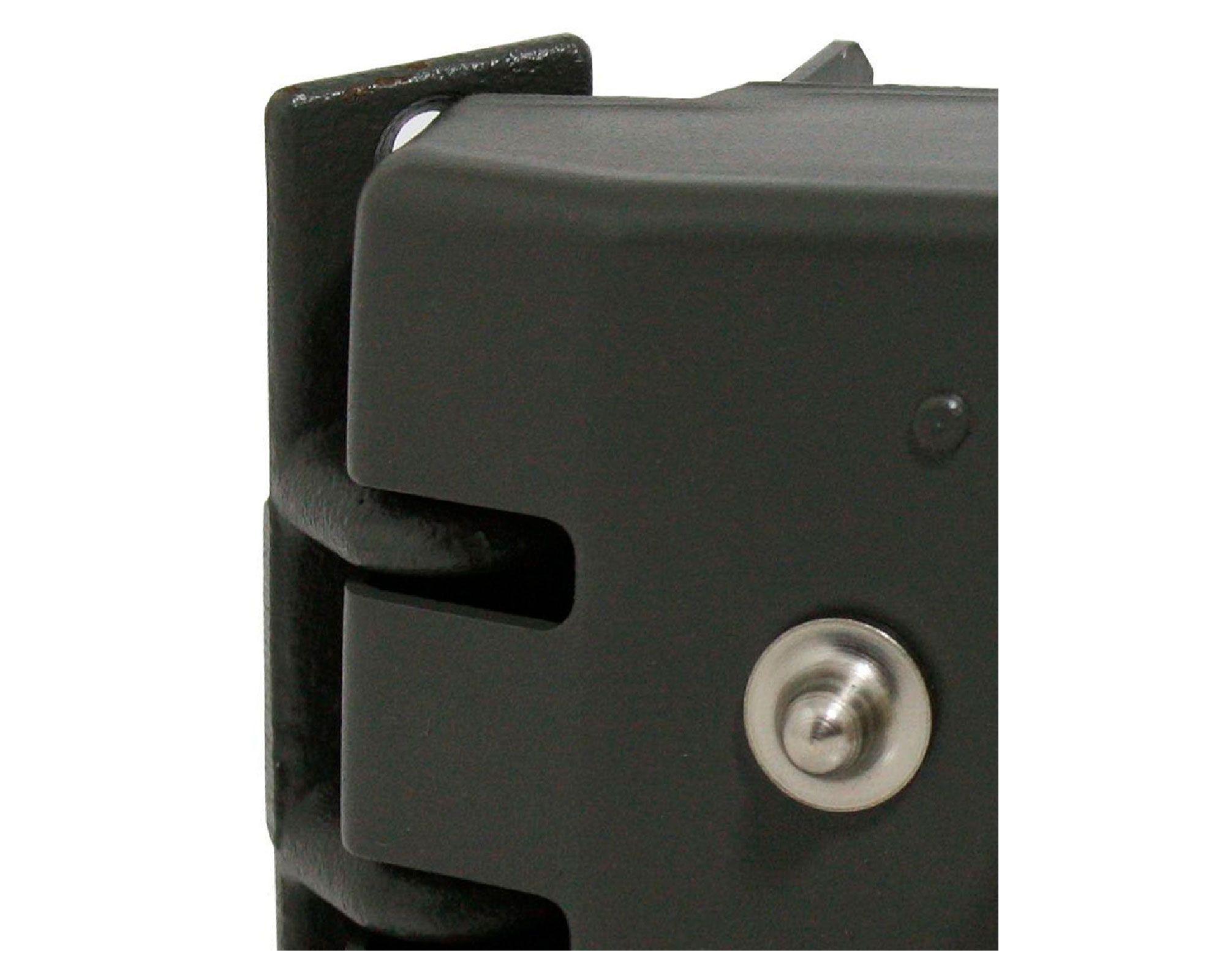 Cerradura sobreponer puertas de 30 a 60 mm corredera izquierda gris Yale-2