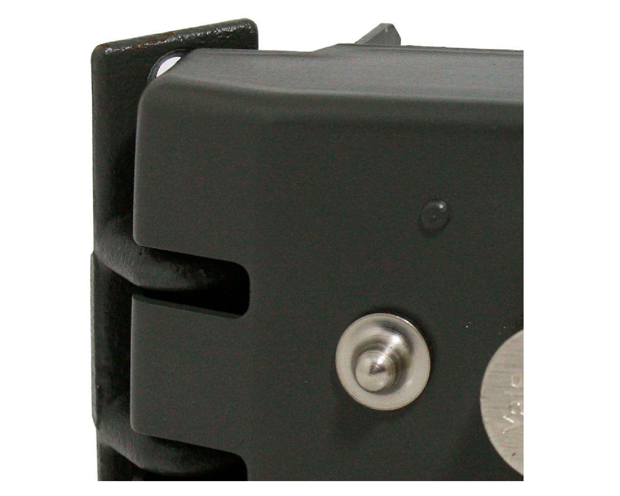 Cerradura sobreponer puertas de 30 a 60 mm corredera derecha gris Yale-2