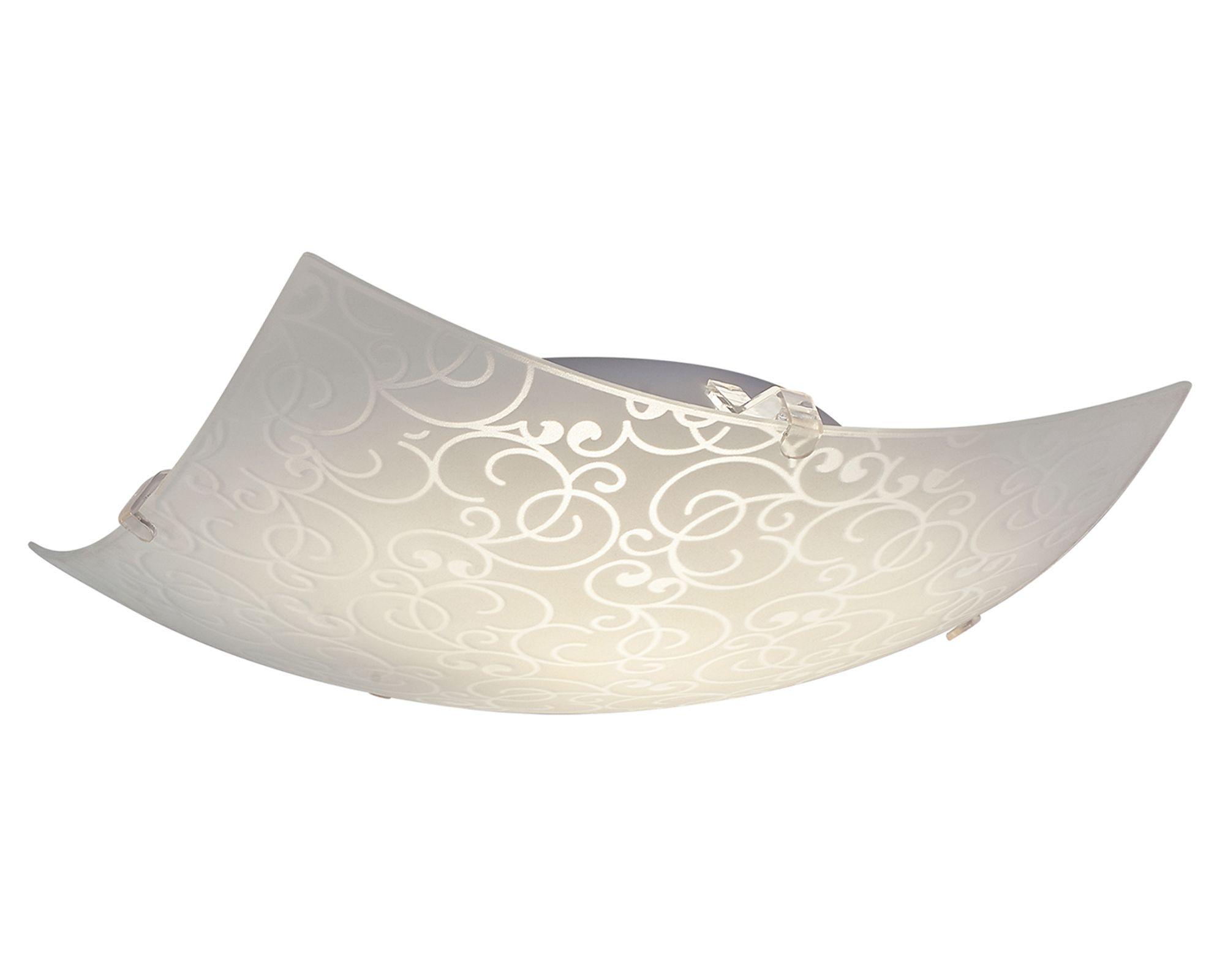 Plafón 1L E27 diseños blanco Abitare-6