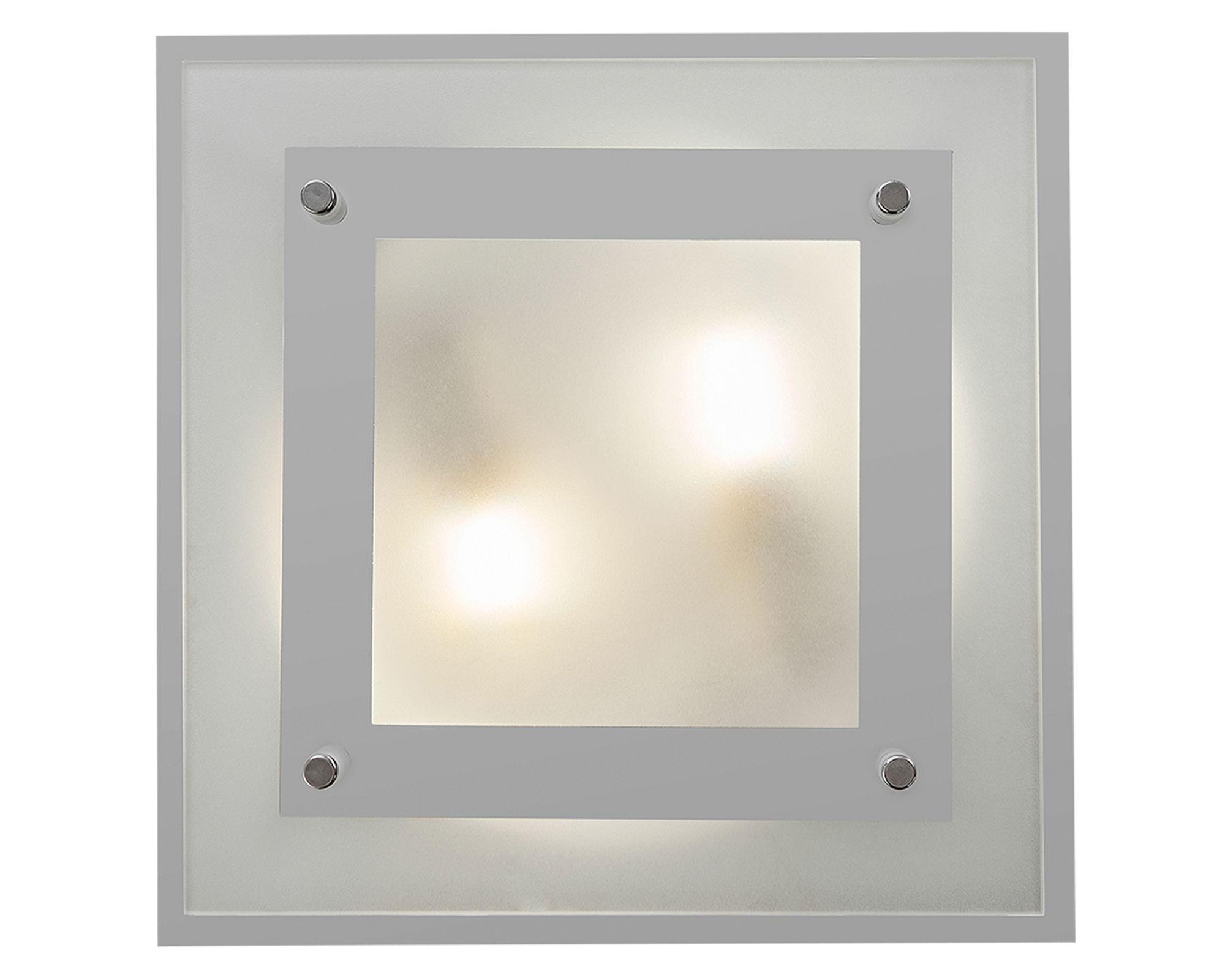 Plafón E27 x 2 Square Abitare-5