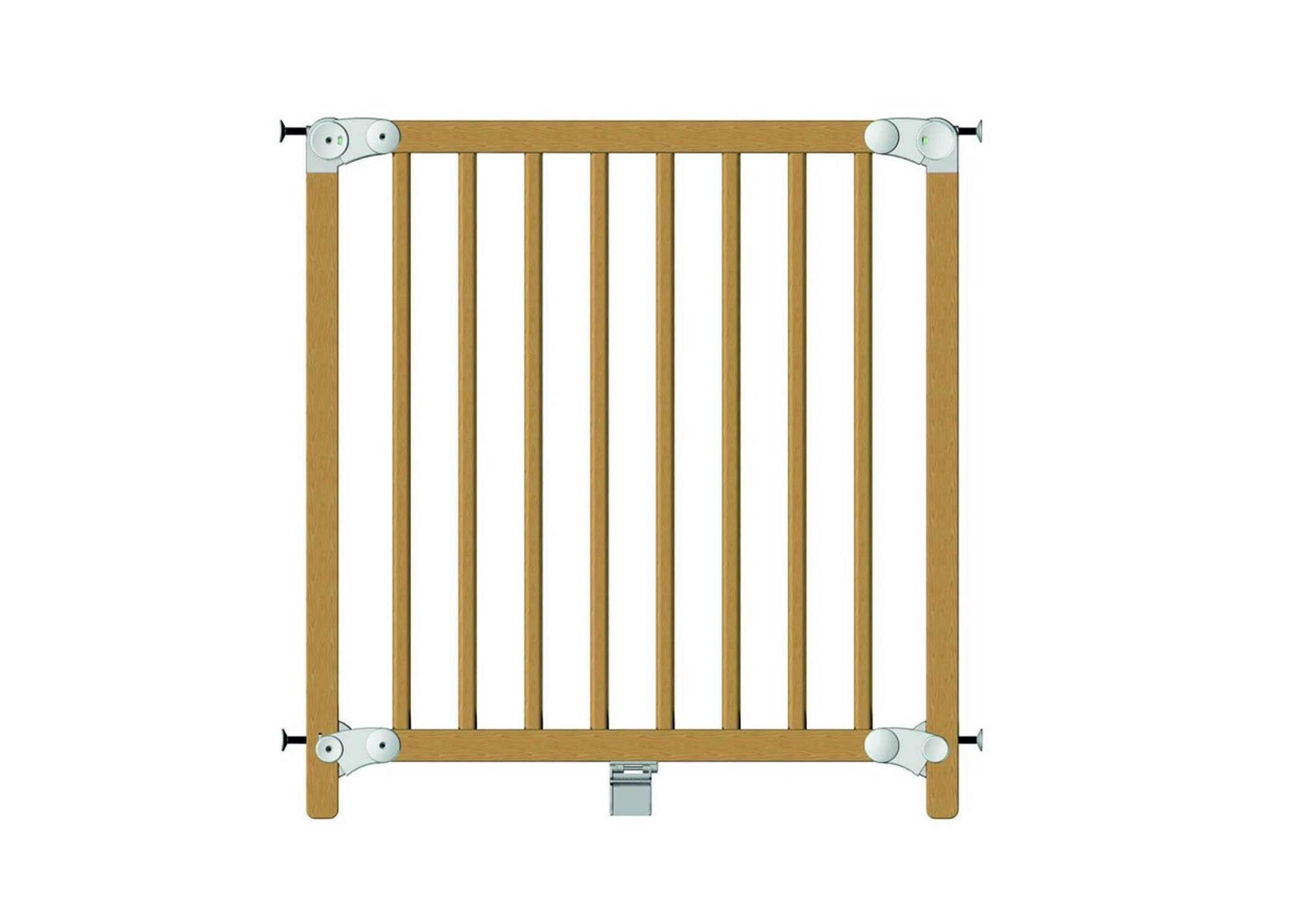 Puerta de seguridad para niños 74x82 cm Lena Happy Dino-0