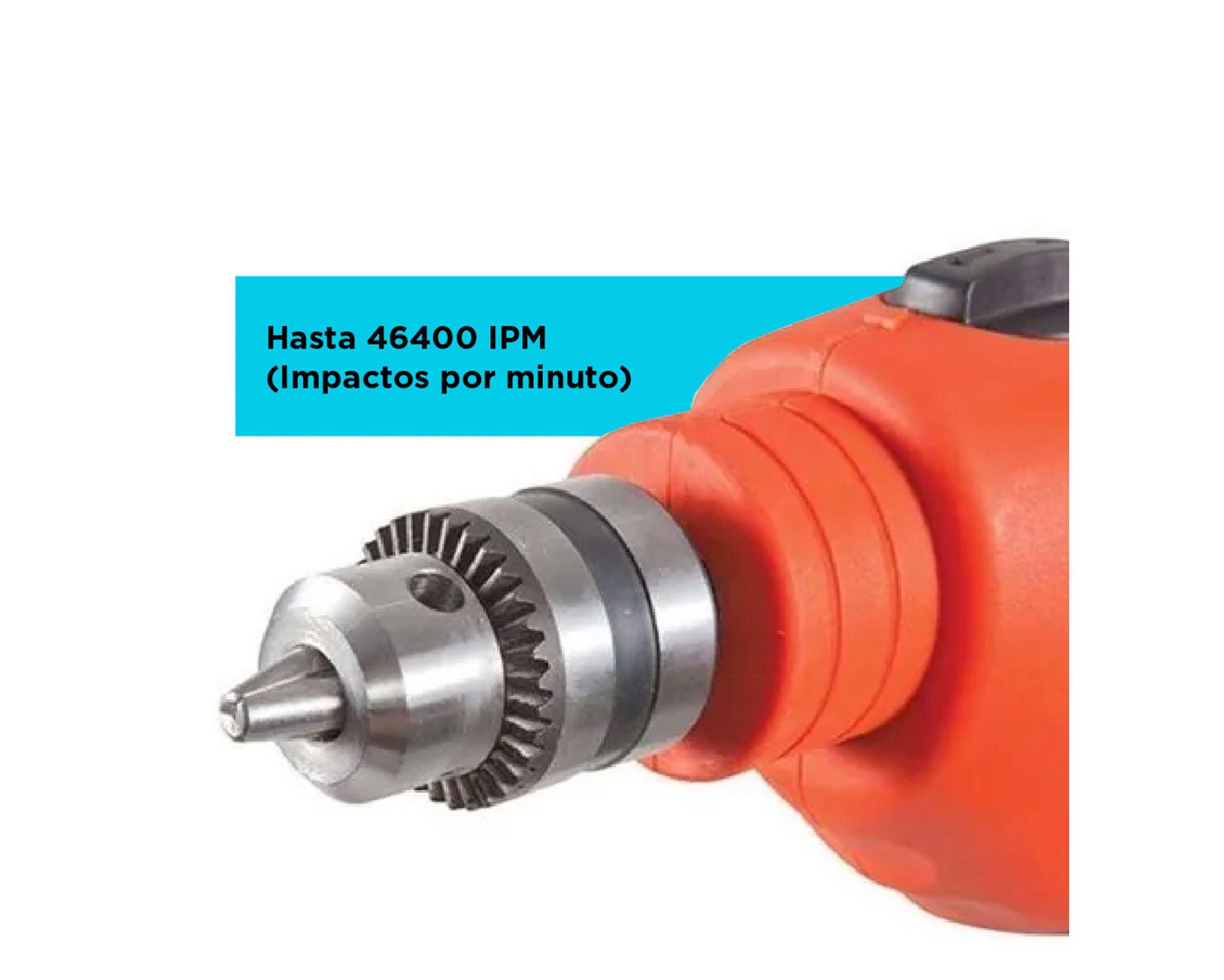 Taladro percutor 3/8" 550W TB550-BD naranjo-2