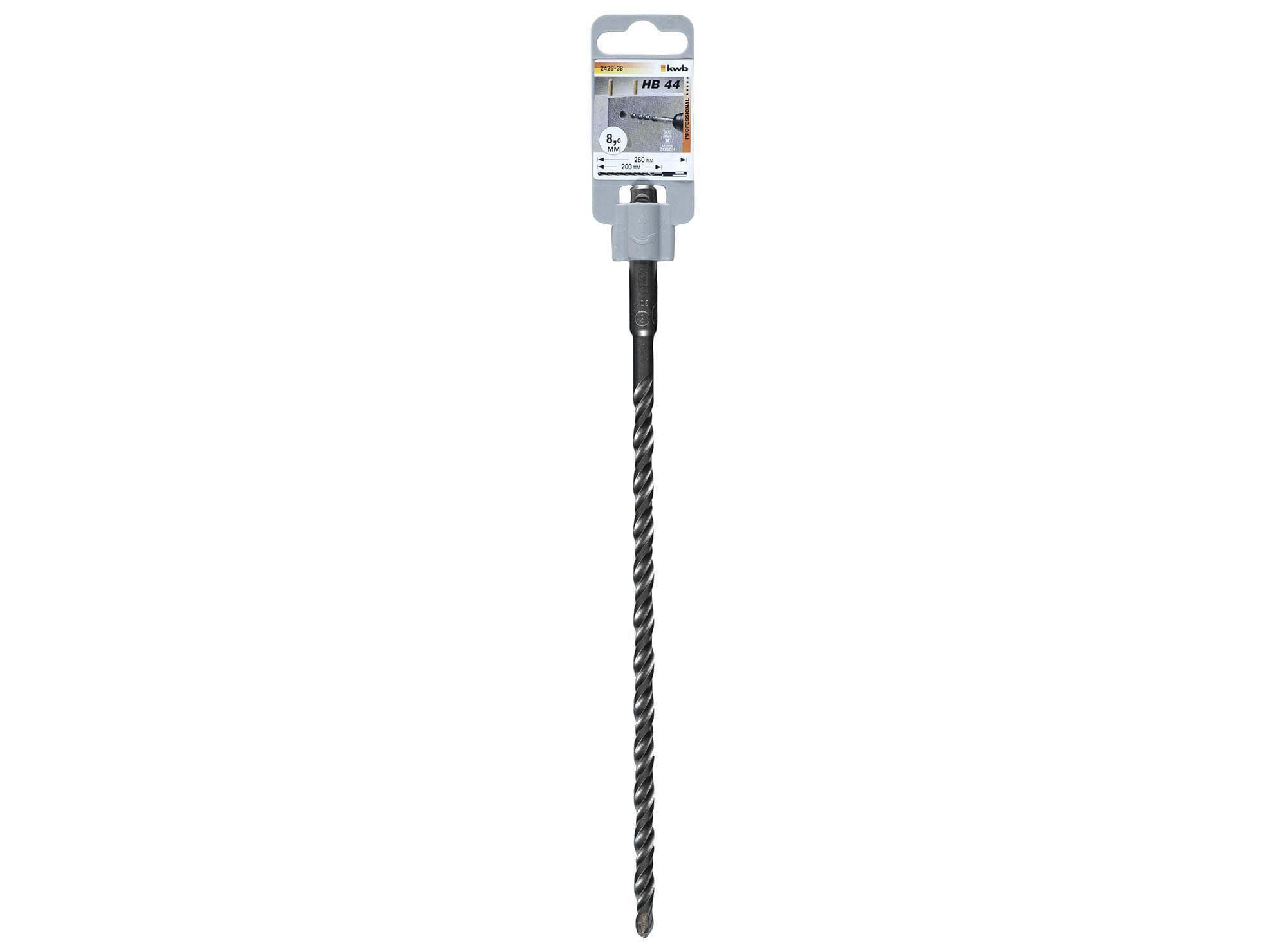 Broca para concreto 8 x 200 x 260 mm sds plus 242638 KWB-2