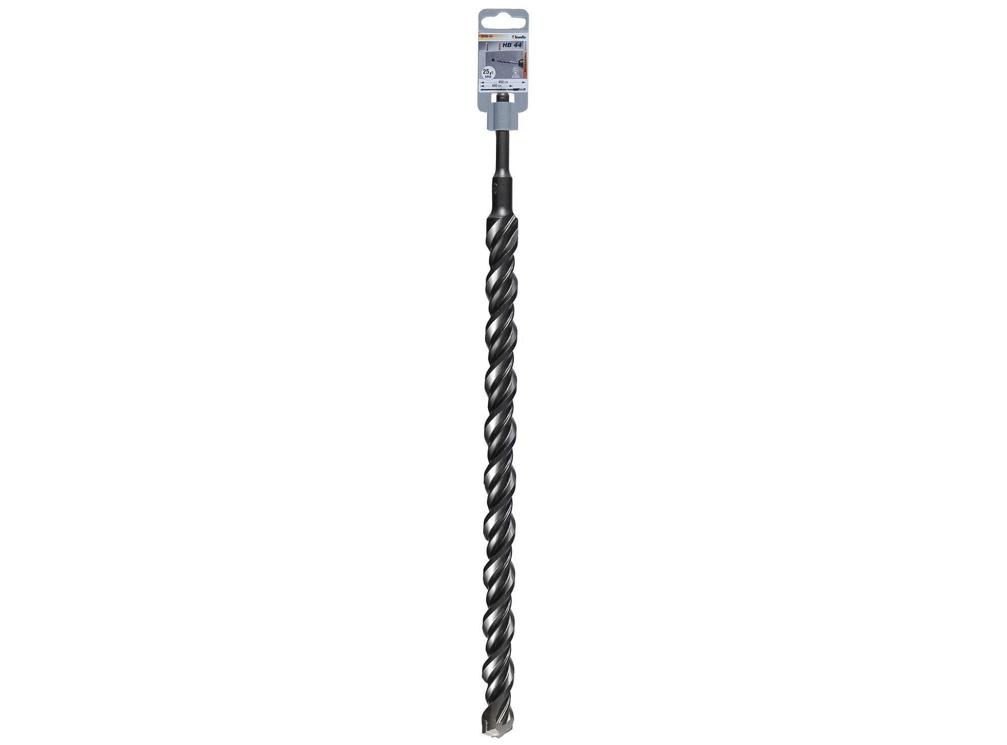 Broca para concreto 25 x 400 x 450 mm sds plus 244655 KWB-1