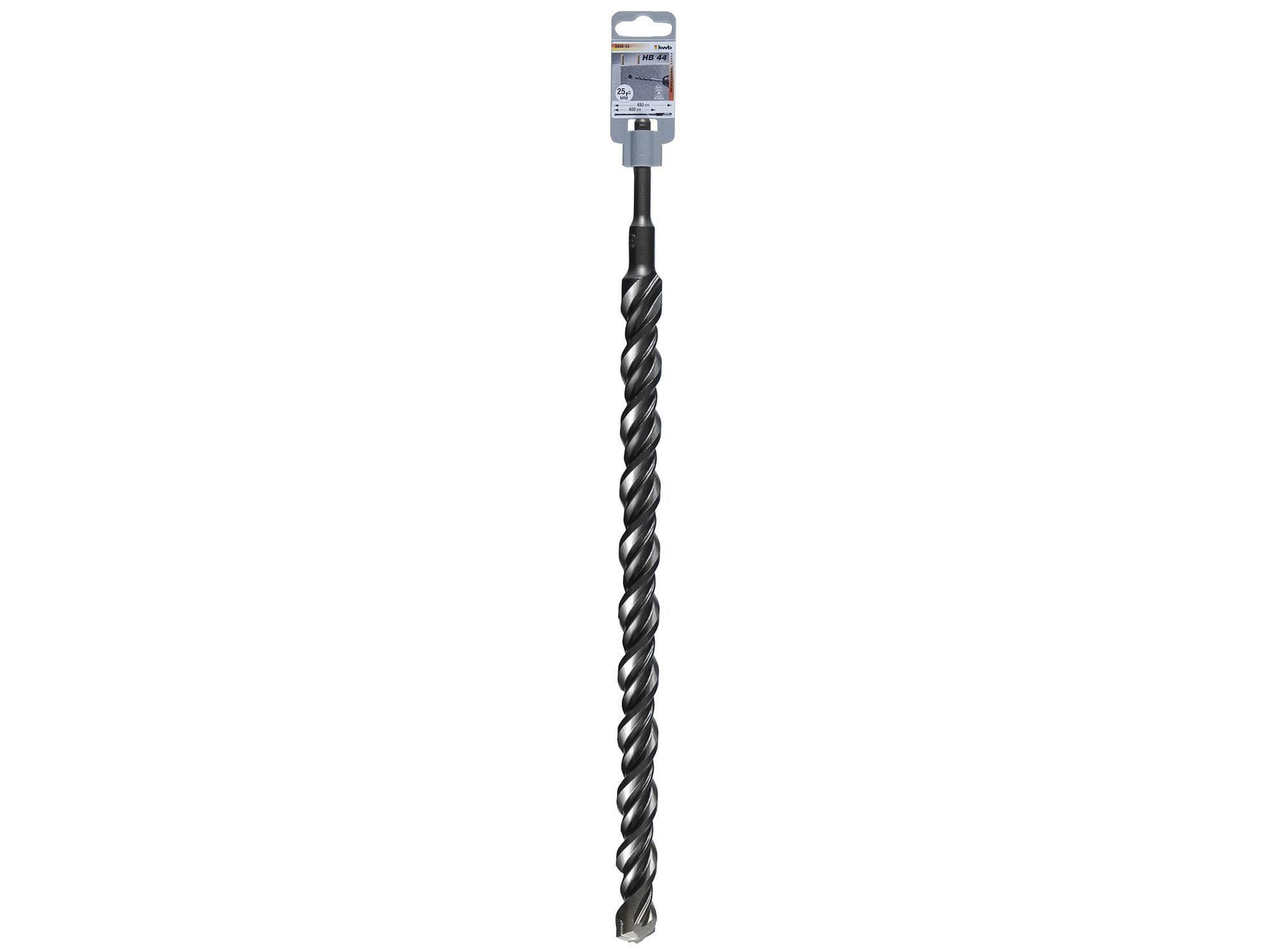 Broca para concreto 25 x 400 x 450 mm sds plus 244655 KWB-2