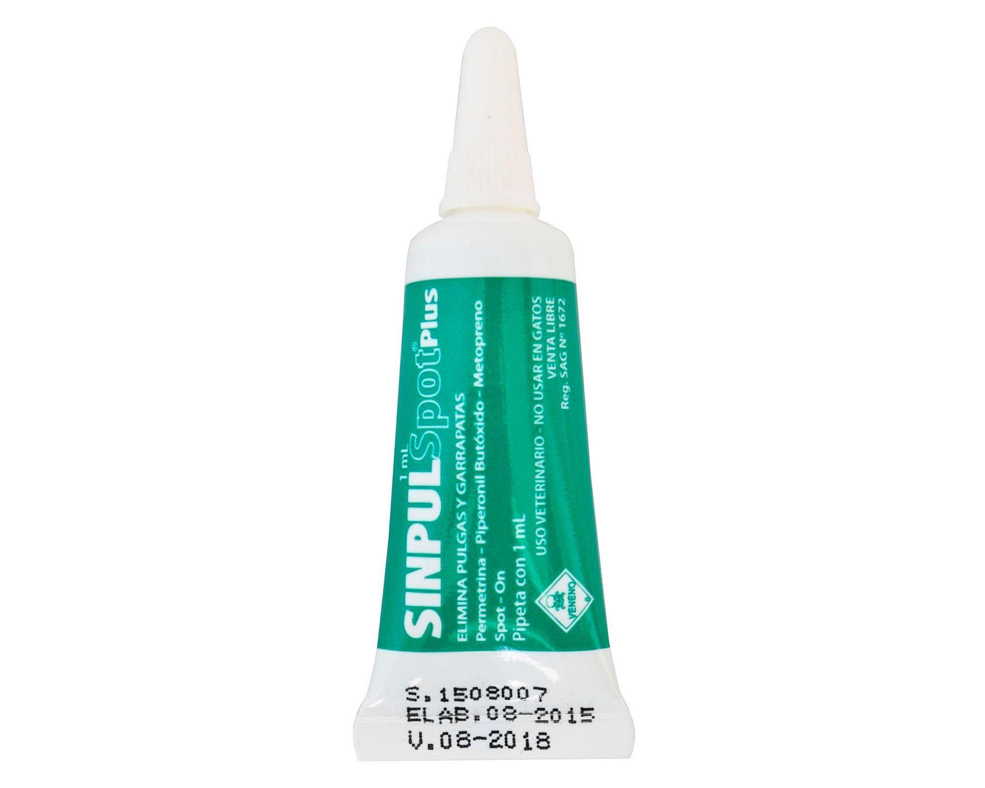 Antiparasitario externo Sinpul spot plus perros raza pequeña 1 ml Drag pharma-2