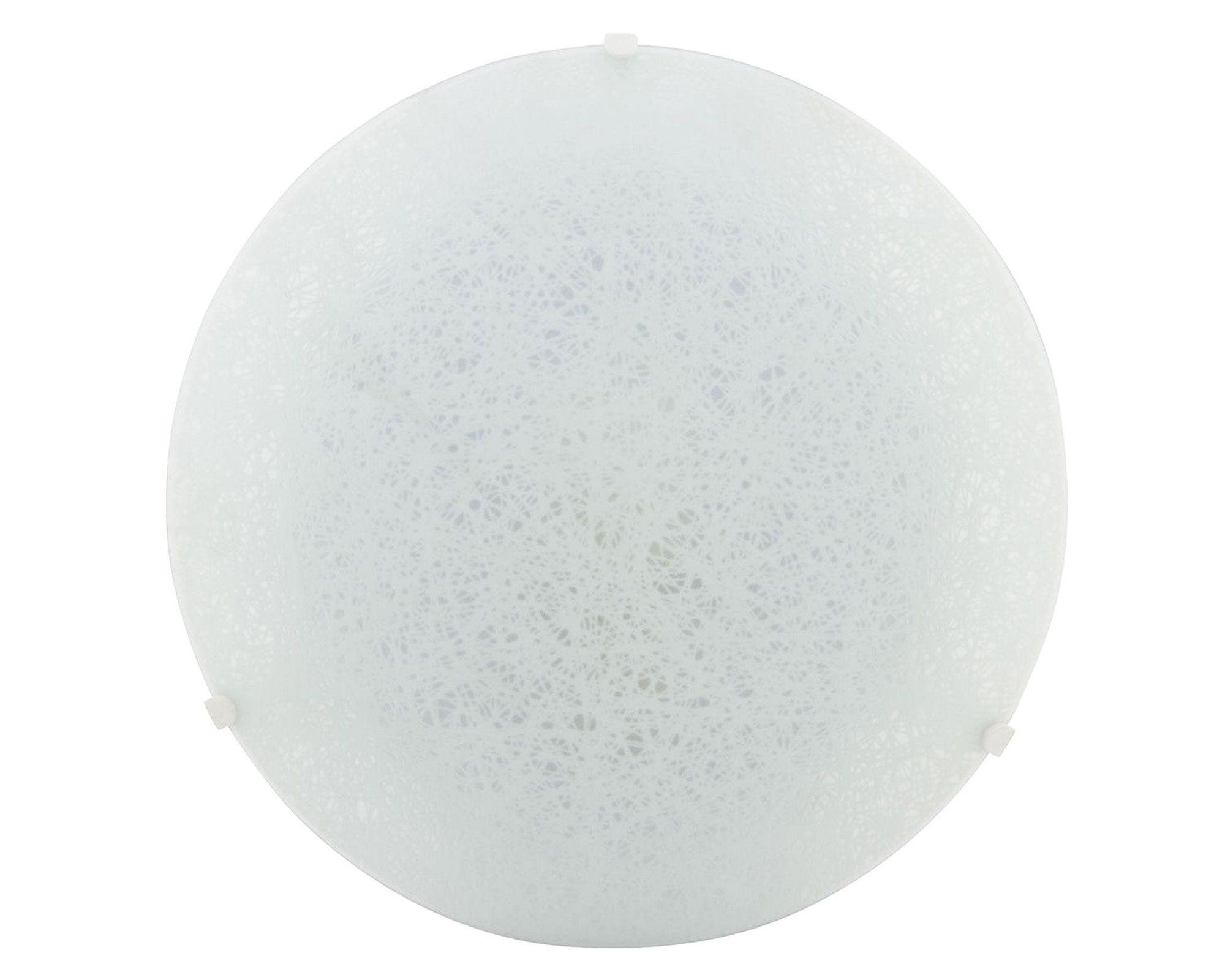 Plafón 1L E27 Arena blanco ByP-0