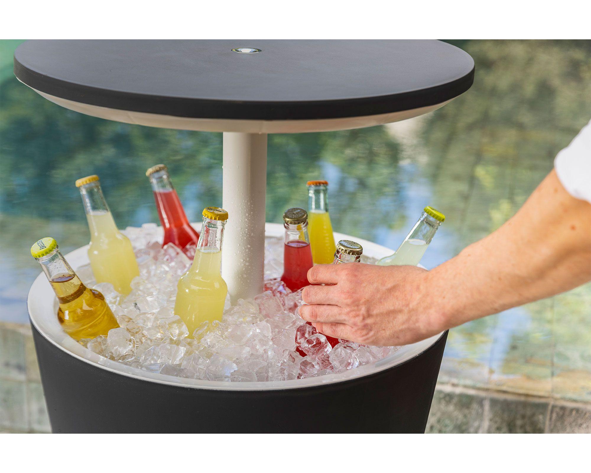 Mesa cooler Cool bar taupé Keter-2