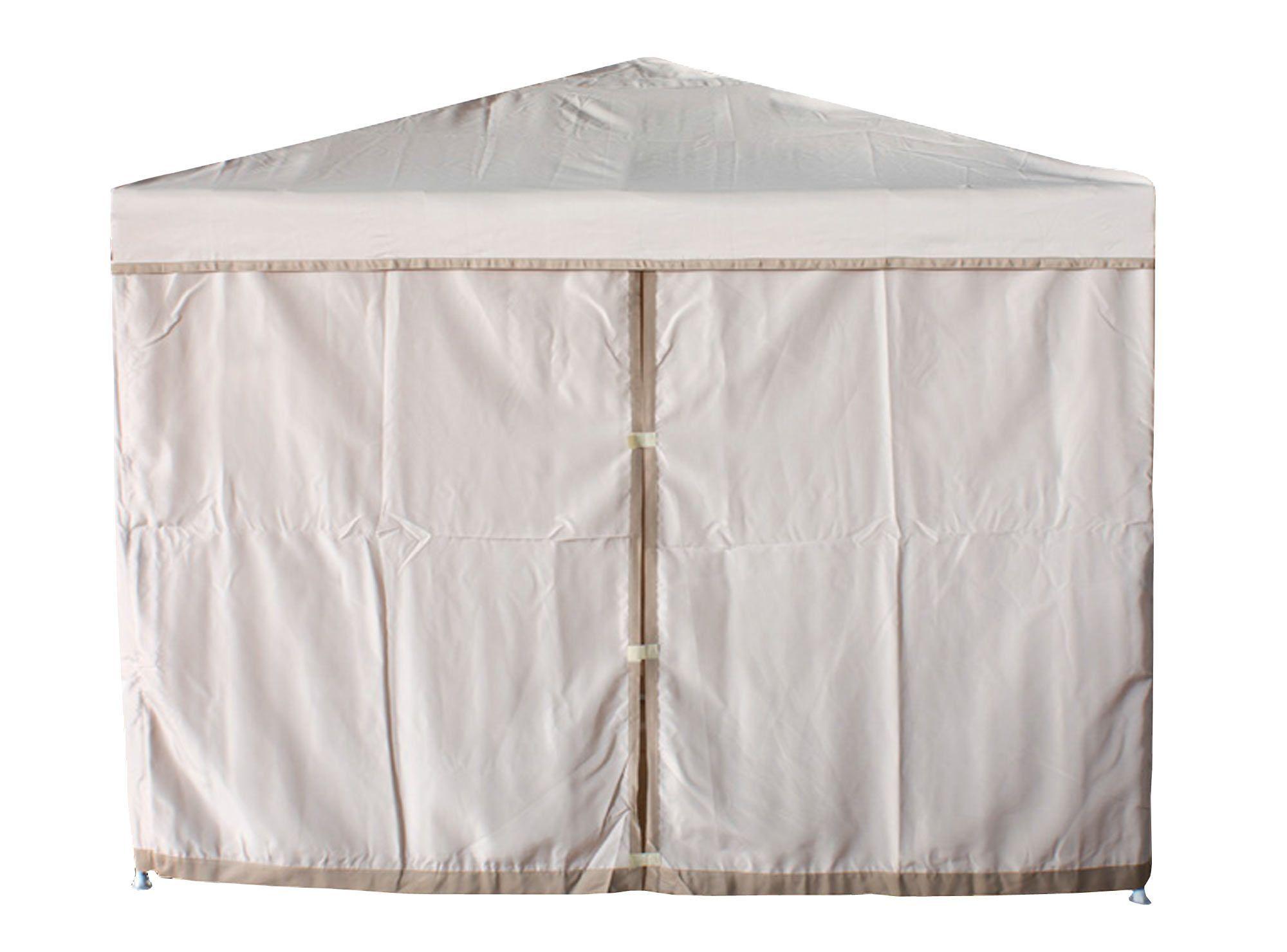 Pérgola 2,5x3x3 m Poly beige Outzen-2