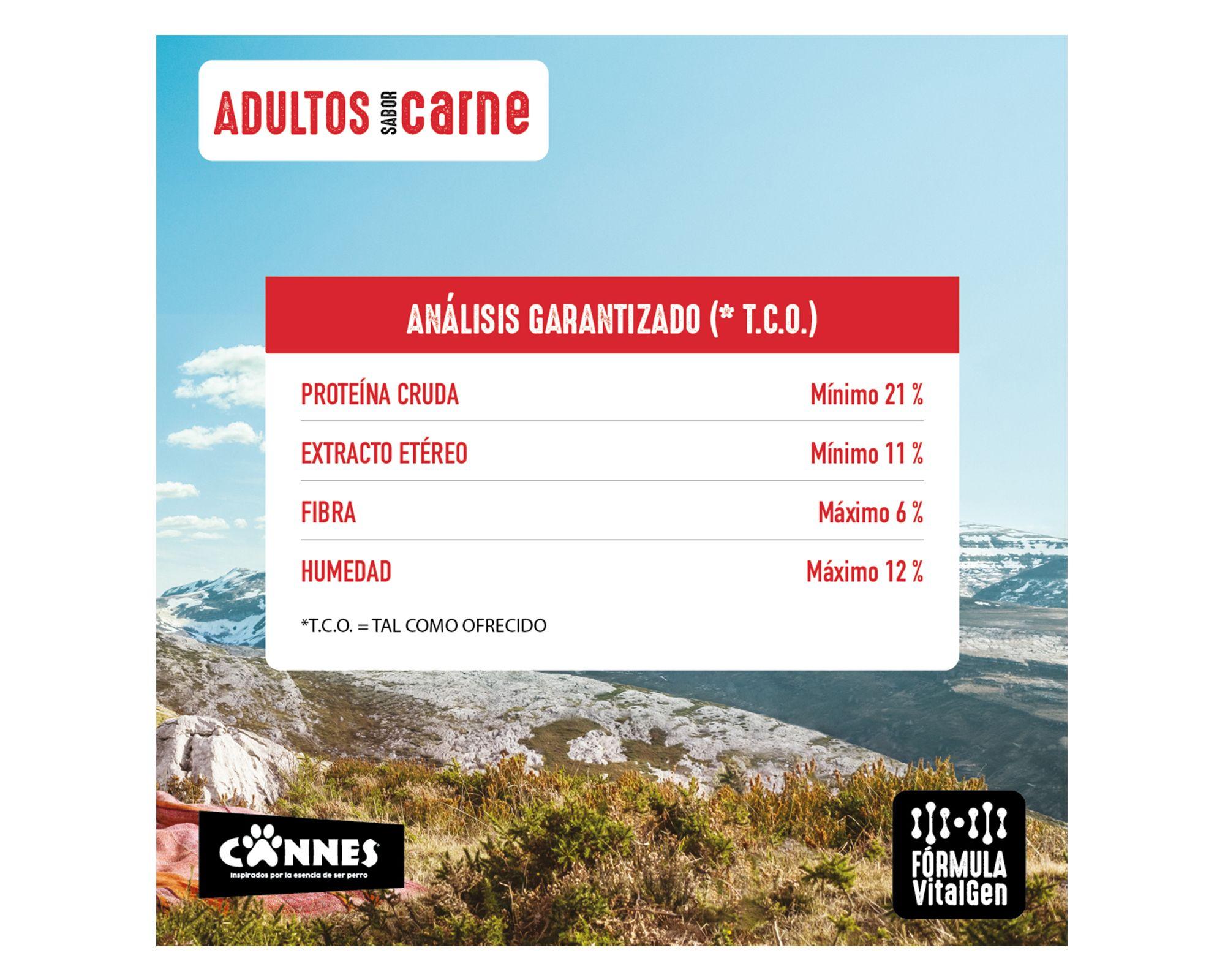 Alimento perro 9 kg Premium carne, pollo y cereales Cannes-3