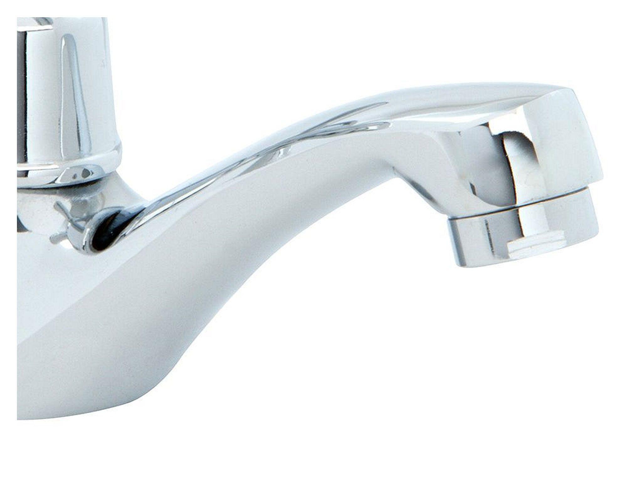 Llave lavatorio Mossini cruz cromo Stretto-2