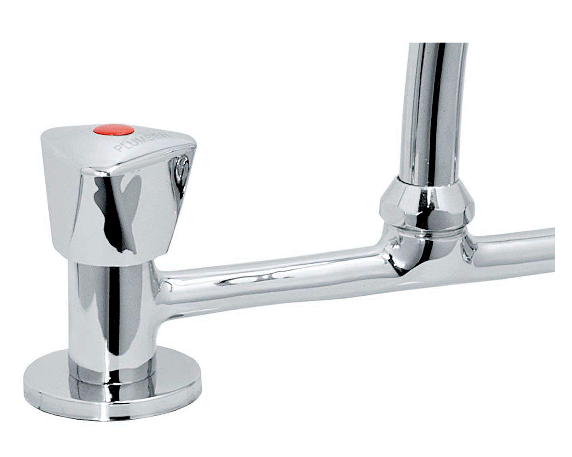 Combinación lavaplatos miami cromo Plumber-2