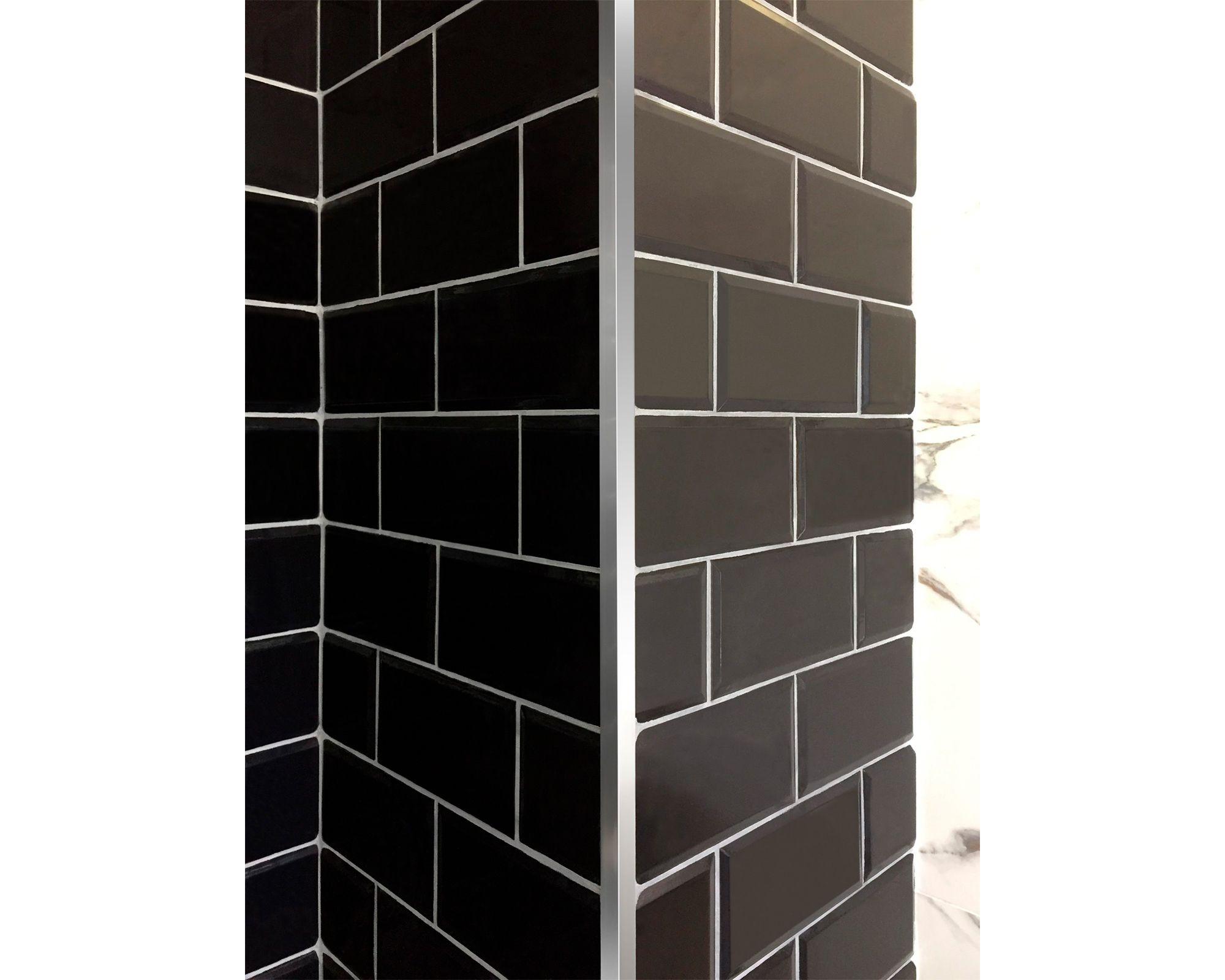 Guardacanto 12x10 mm x1,5 m Quadra cromo Atrim-2