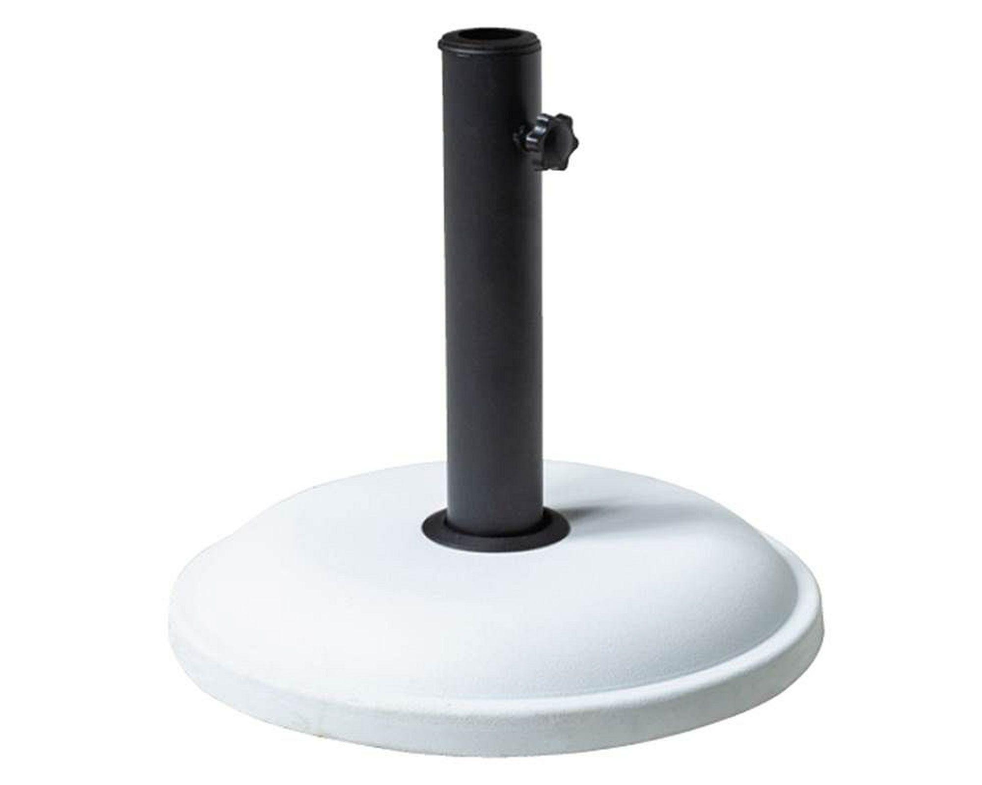 Base quitasol redonda 16kg cemento crudo Outzen-0